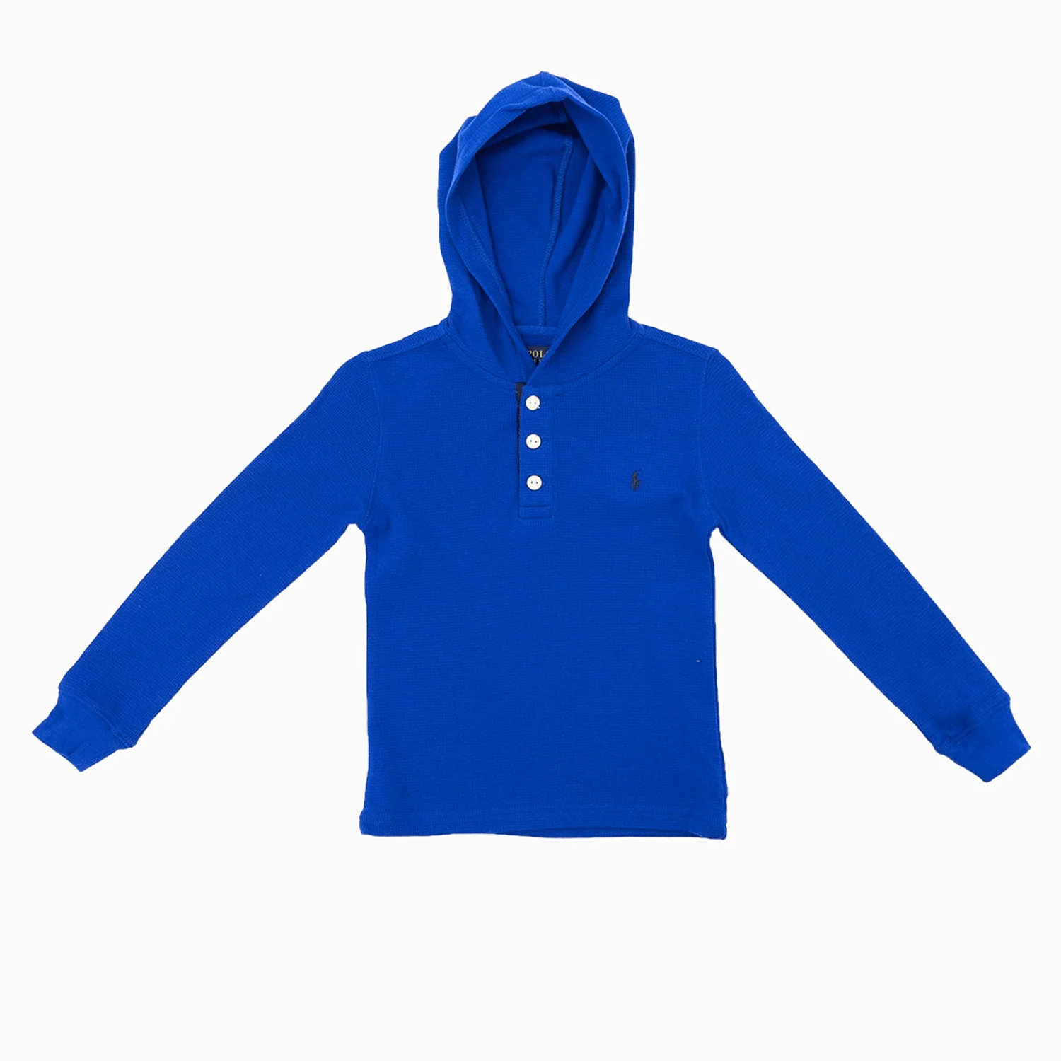 Kid's Waffle Pull Over Hoodie - Image 2