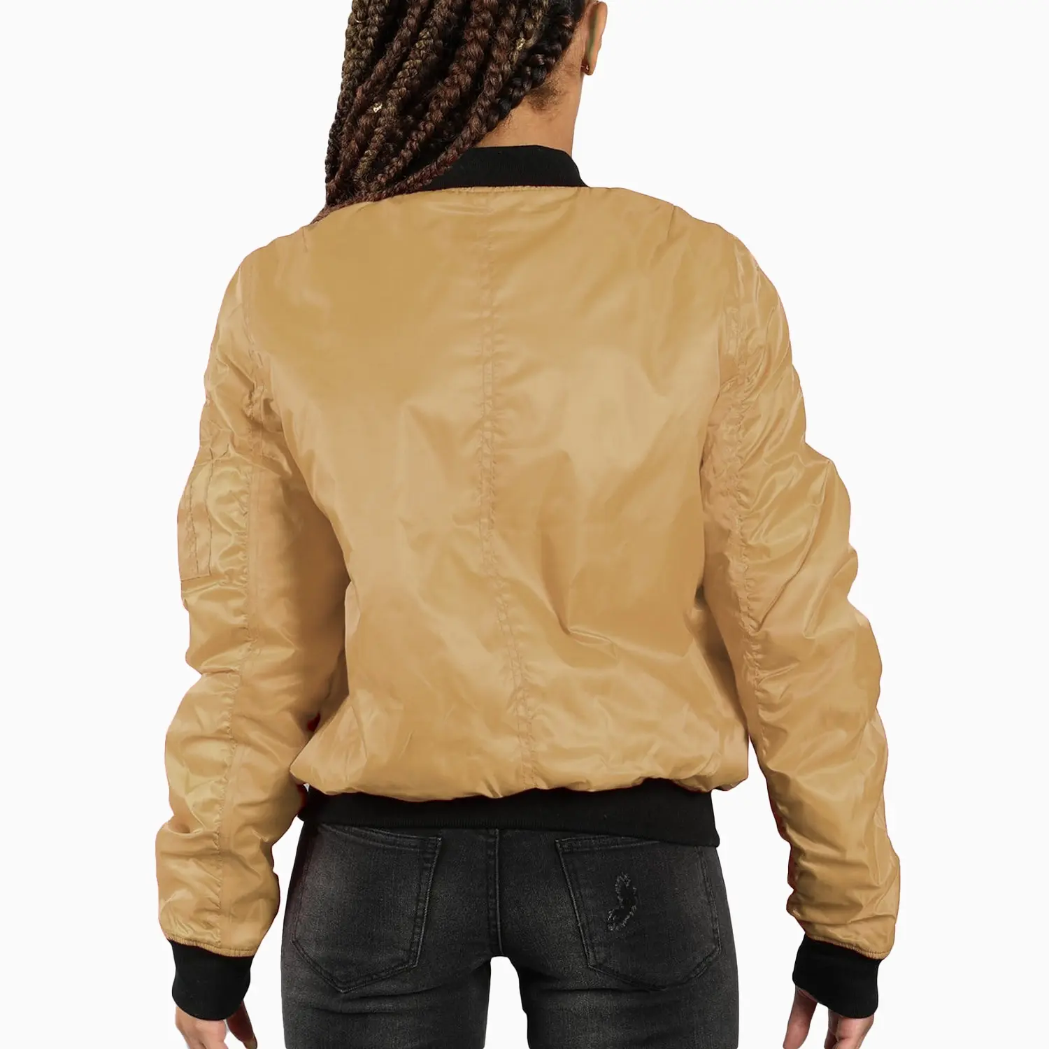 Women's MA1 Bomber Jacket - Image 2