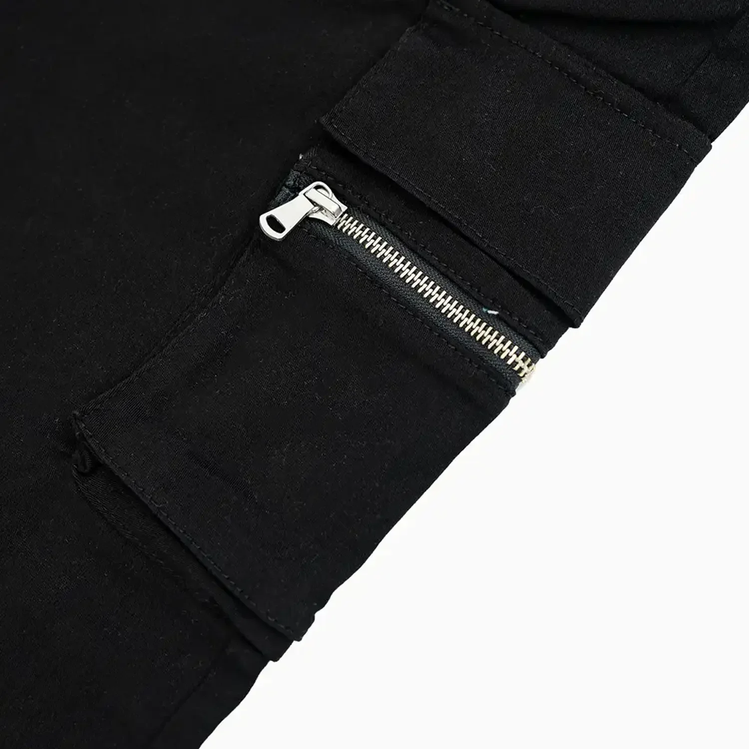 Women's Zipper Cargo Pocket Jogger Pant - Image 5