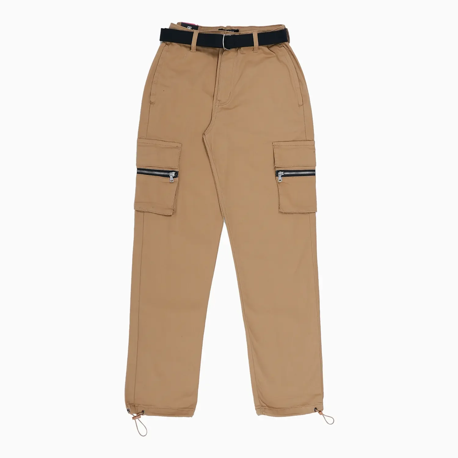 Women's Zipper Cargo Pocket Jogger Pant