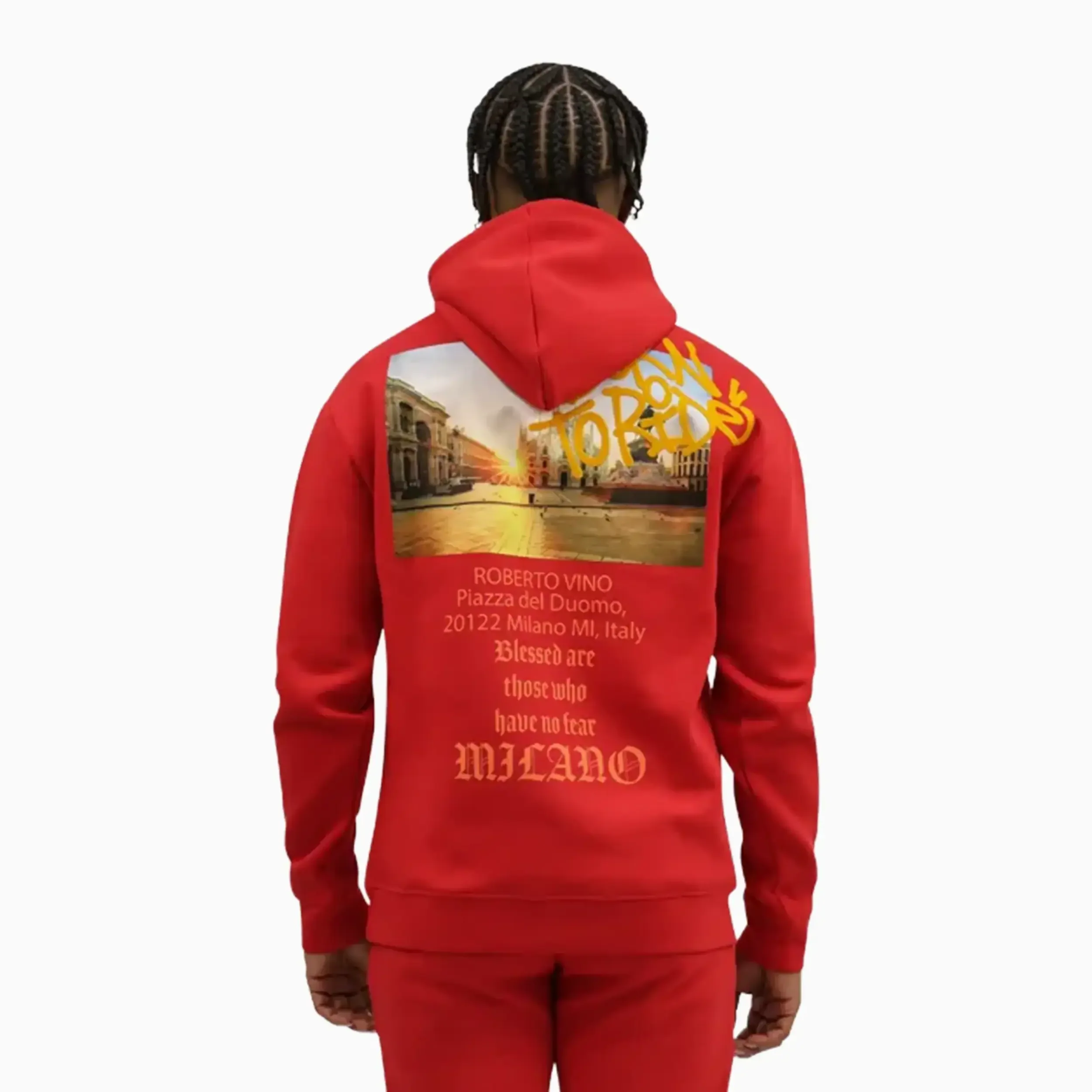 Men's Born to Ride Milano Hoodie - Image 3