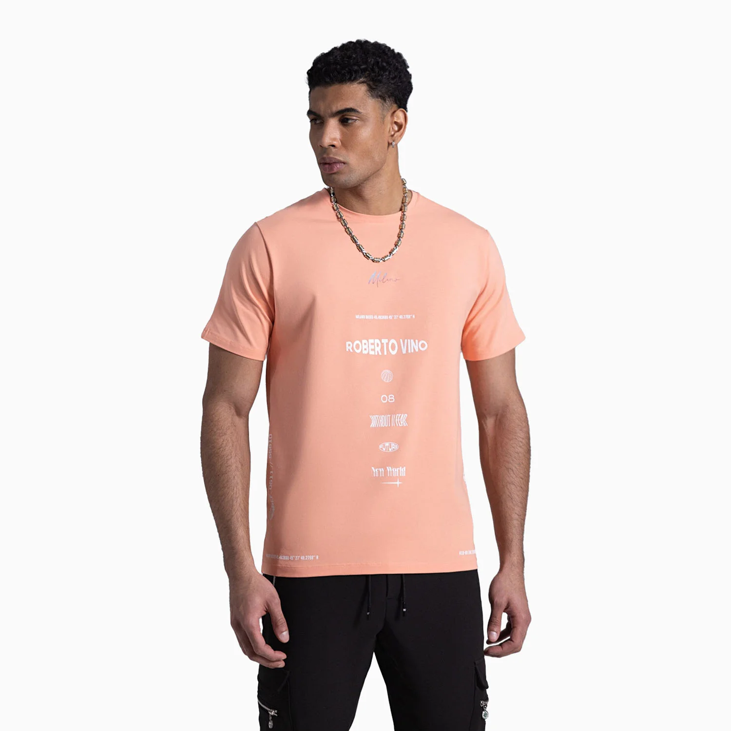 Men's Big Logo Crew Neck T Shirt - Image 2