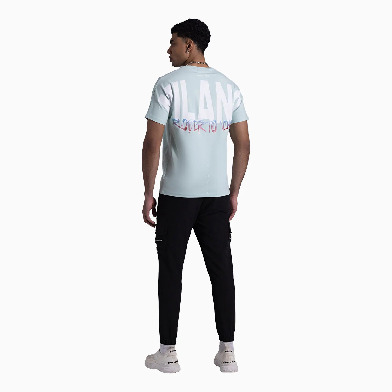 Men's Big Logo Crew Neck T Shirt - Image 3