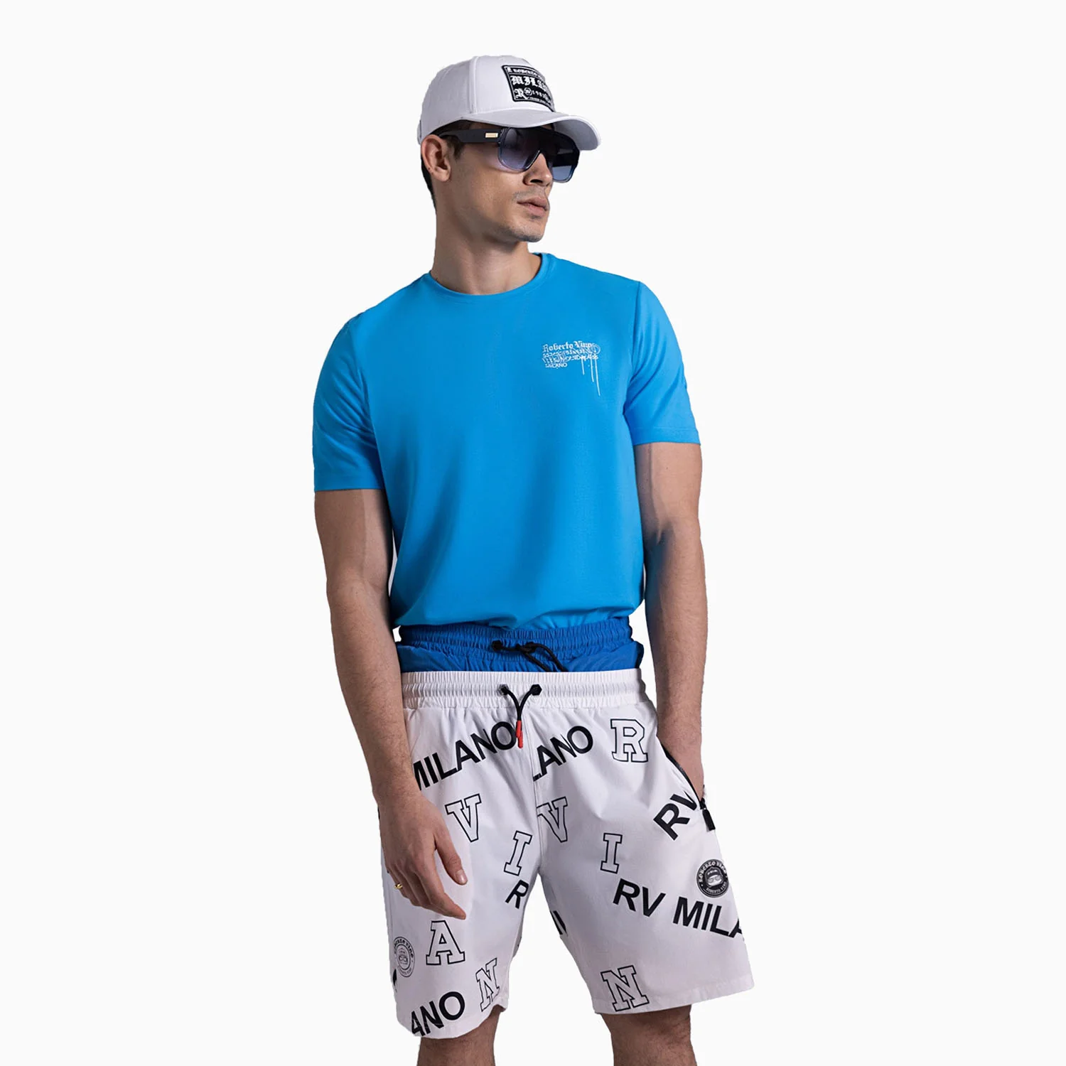 Men's Milano Dripping Crew Neck T Shirt - Image 2