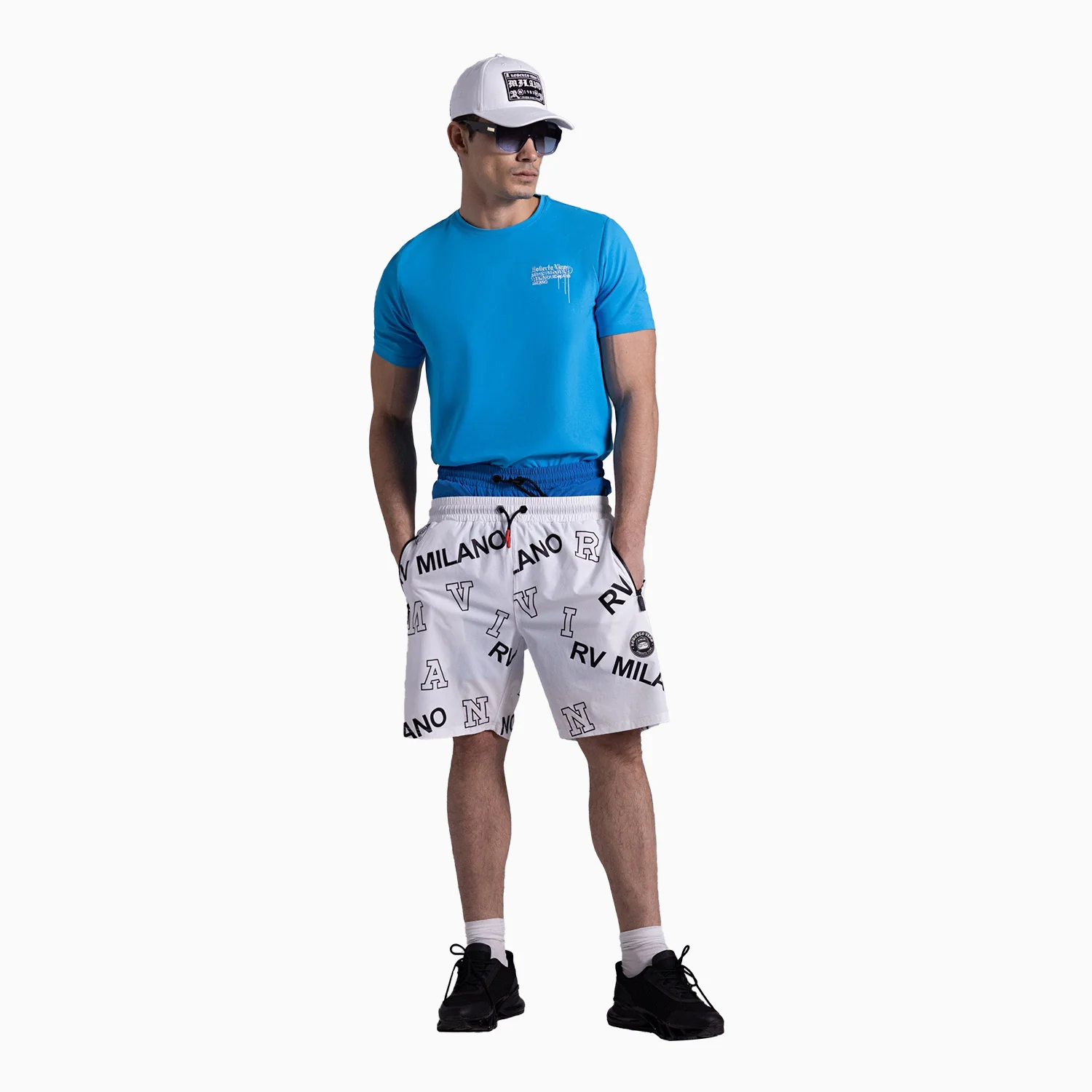 Men's Milano Dripping Crew Neck T Shirt - Image 5