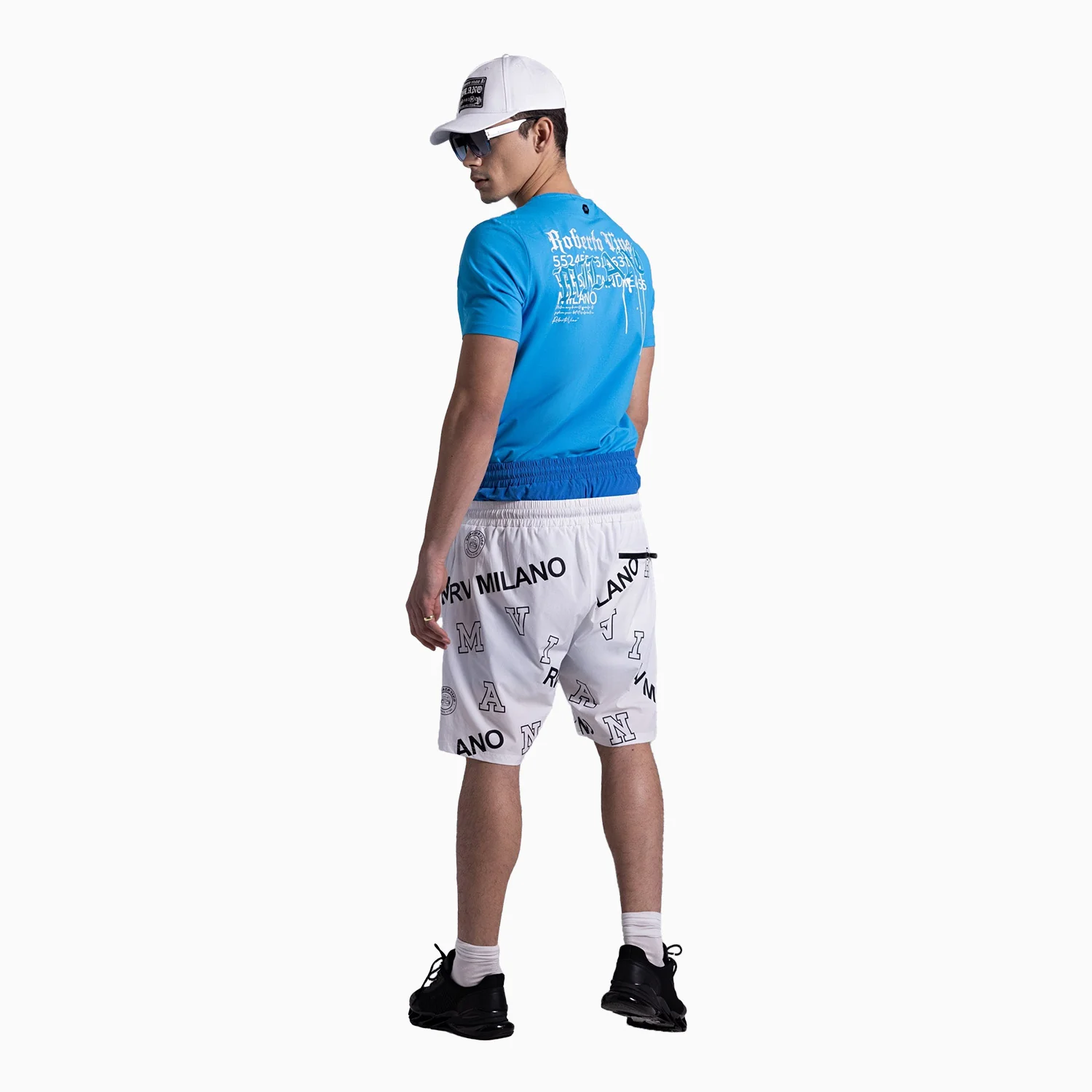 Men's Milano Dripping Crew Neck T Shirt - Image 6