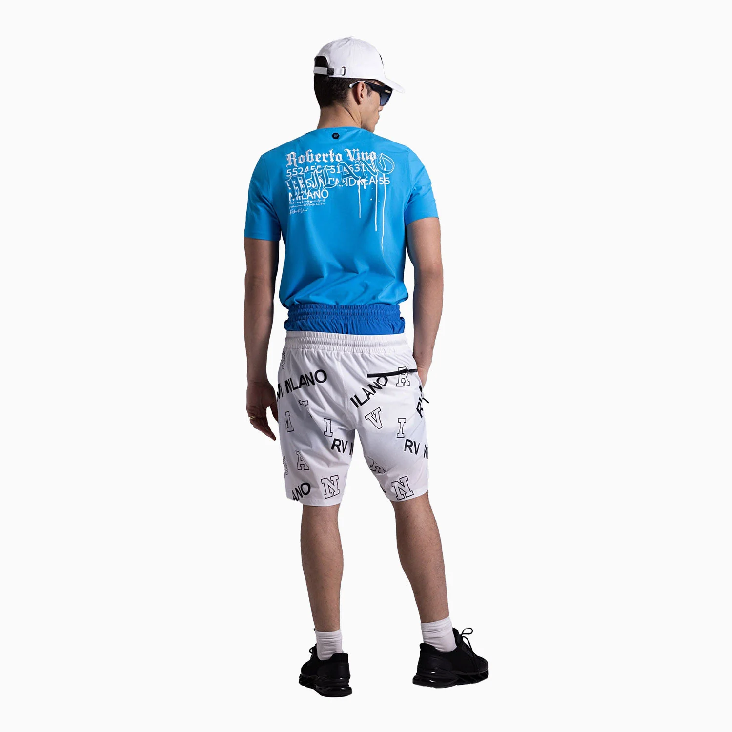 Men's Milano Dripping Crew Neck T Shirt - Image 7
