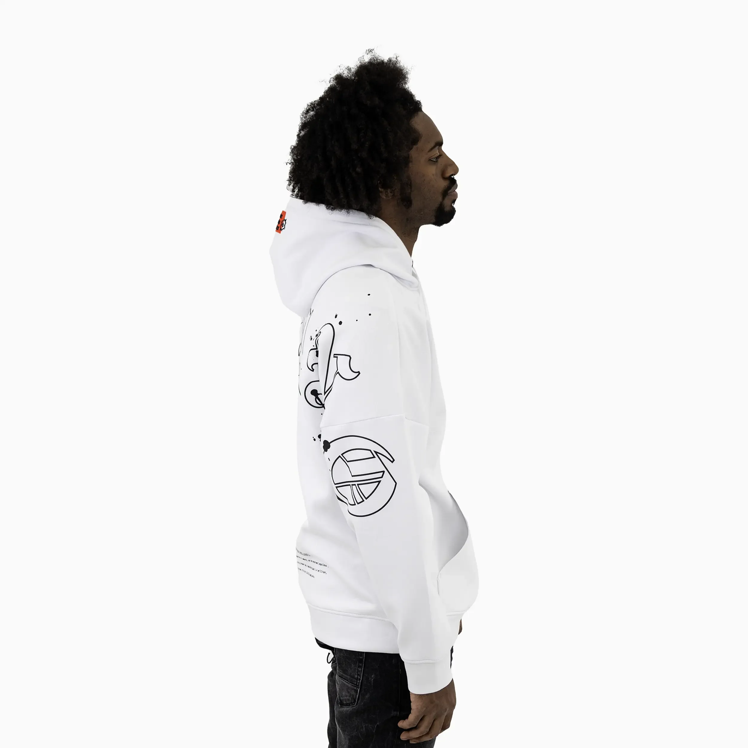 Men's Milano Paint Hoodie - Image 2