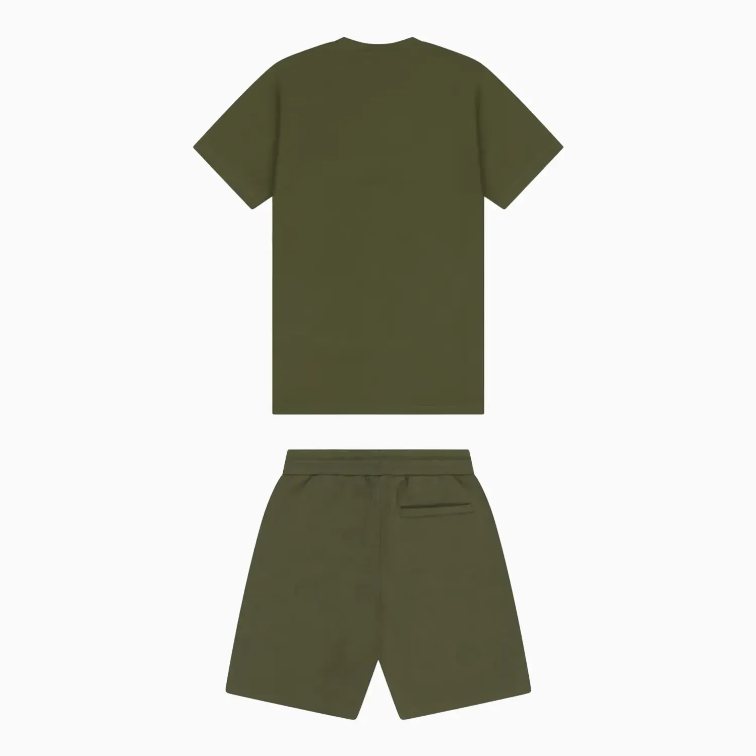 Men's Olive Green Logo Patch Co-Ord Set - Image 2