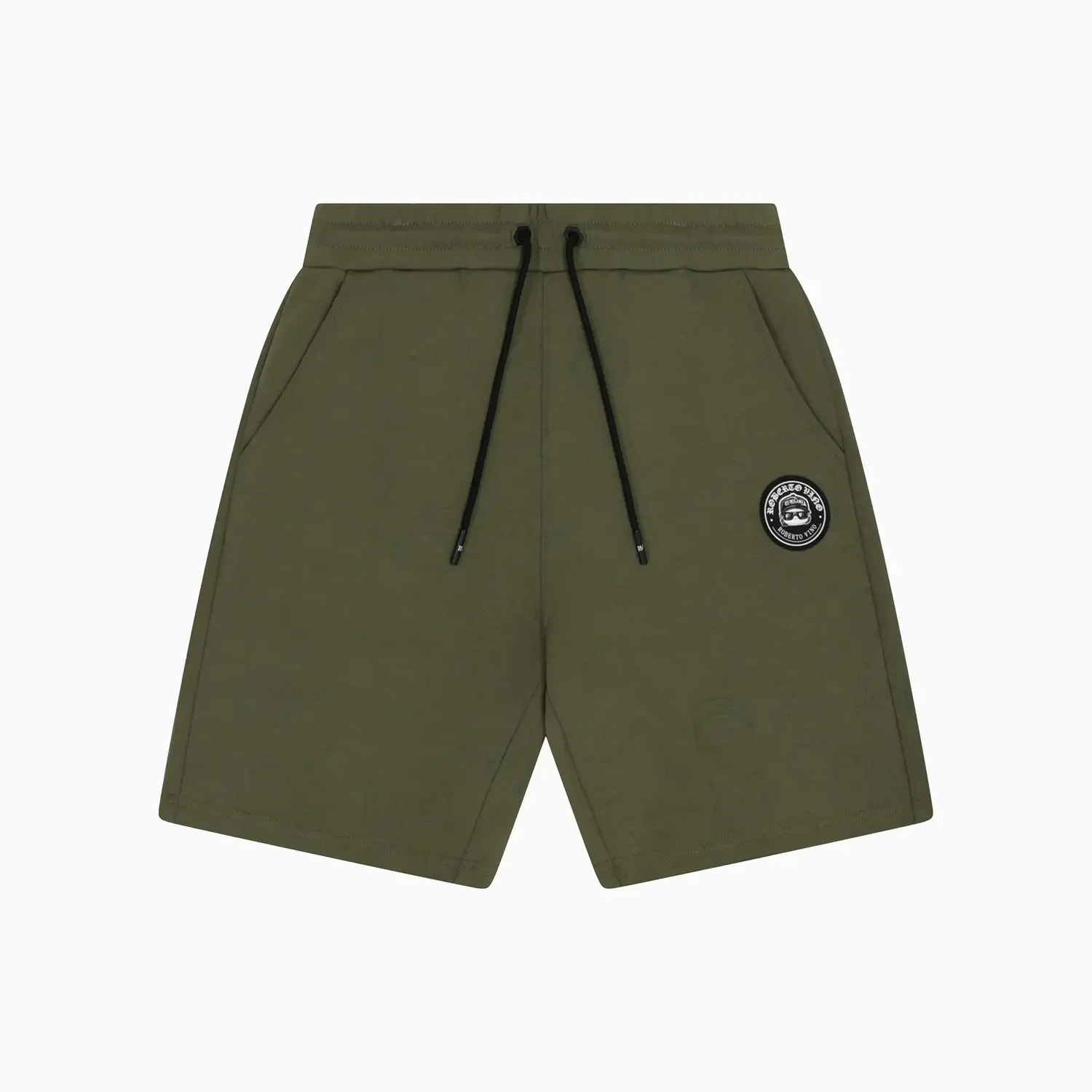 Men's Olive Green Logo Patch Co-Ord Set - Image 4