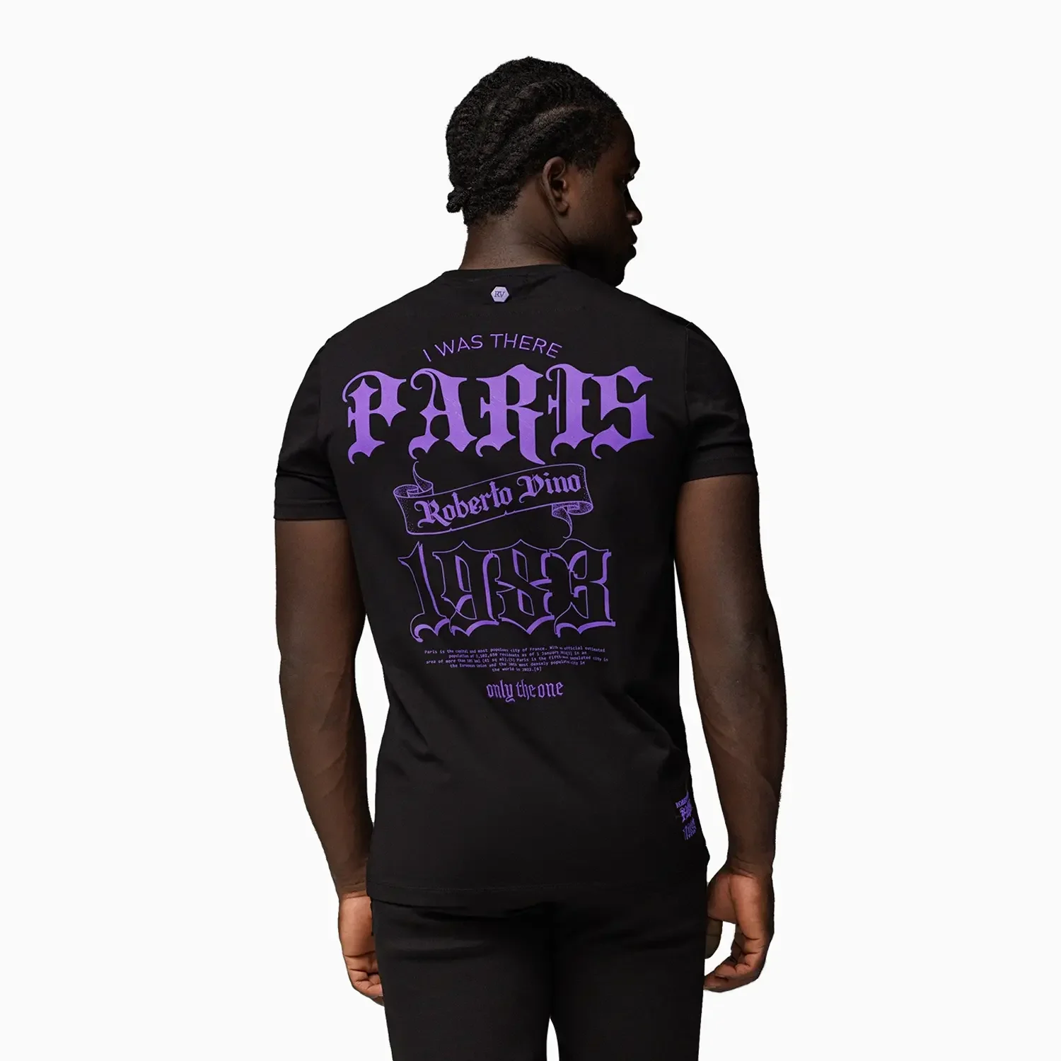 Men's One Paris Short Sleeve T-Shirt - Image 2
