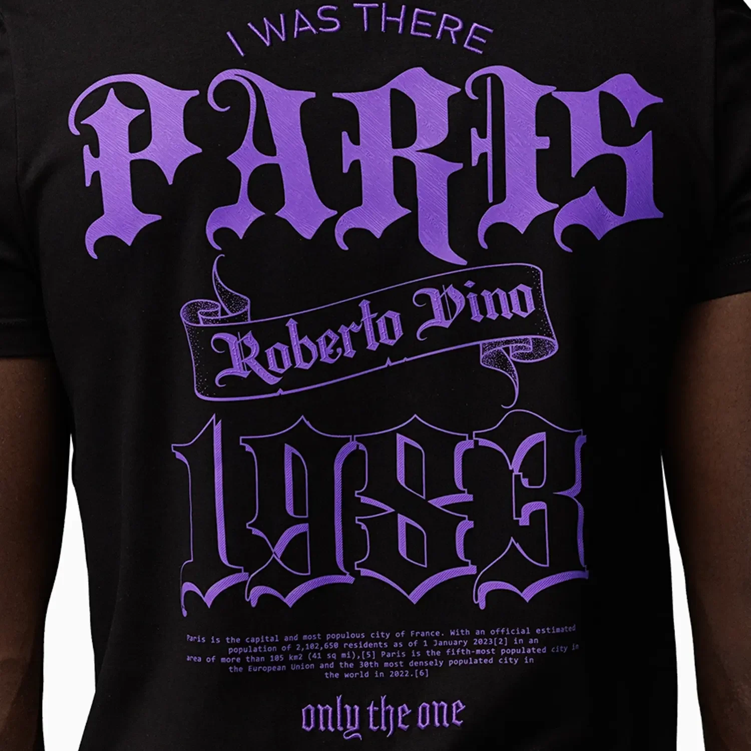 Men's One Paris Short Sleeve T-Shirt - Image 6