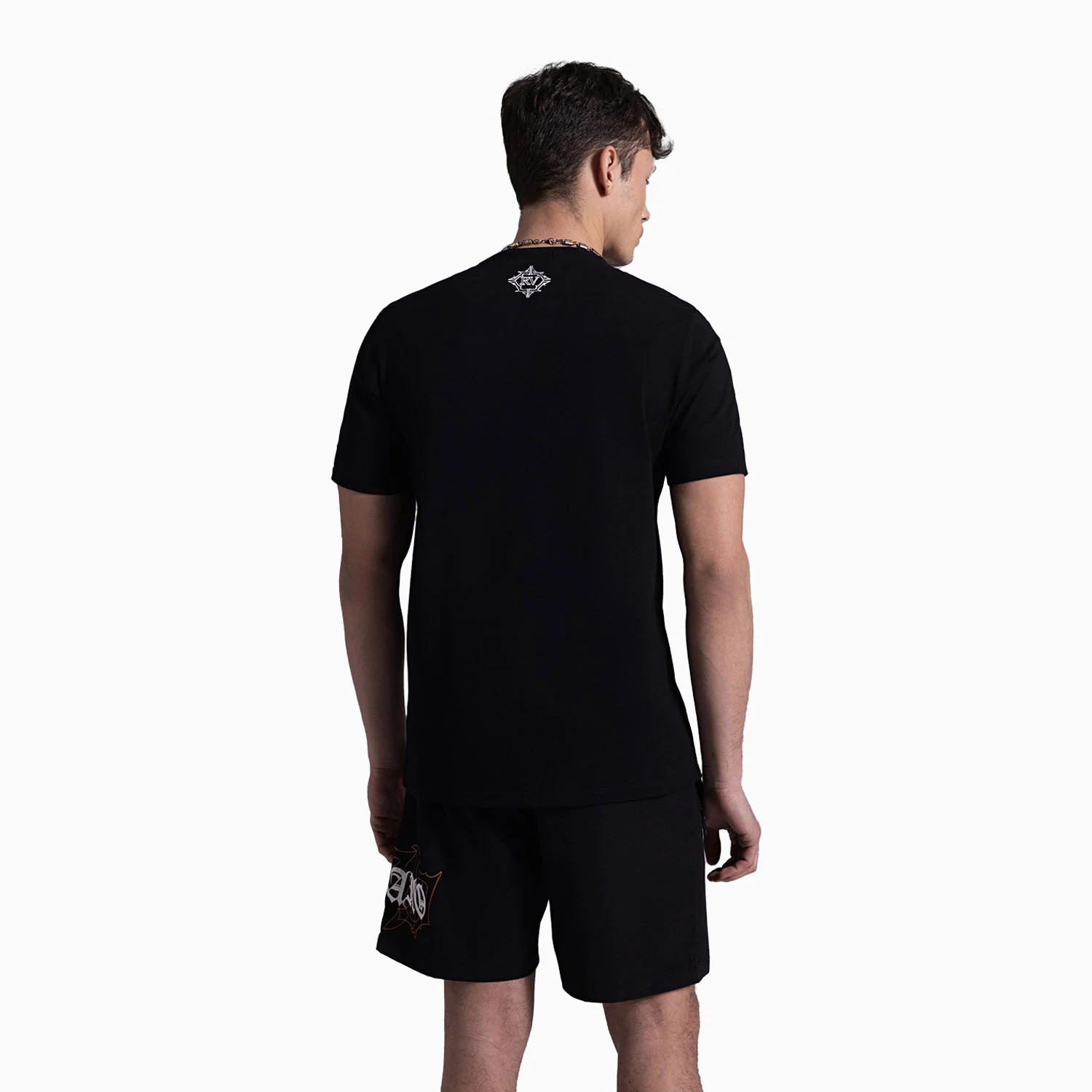 Men's RV Front Big Logo Crew Neck T Shirt - Image 2
