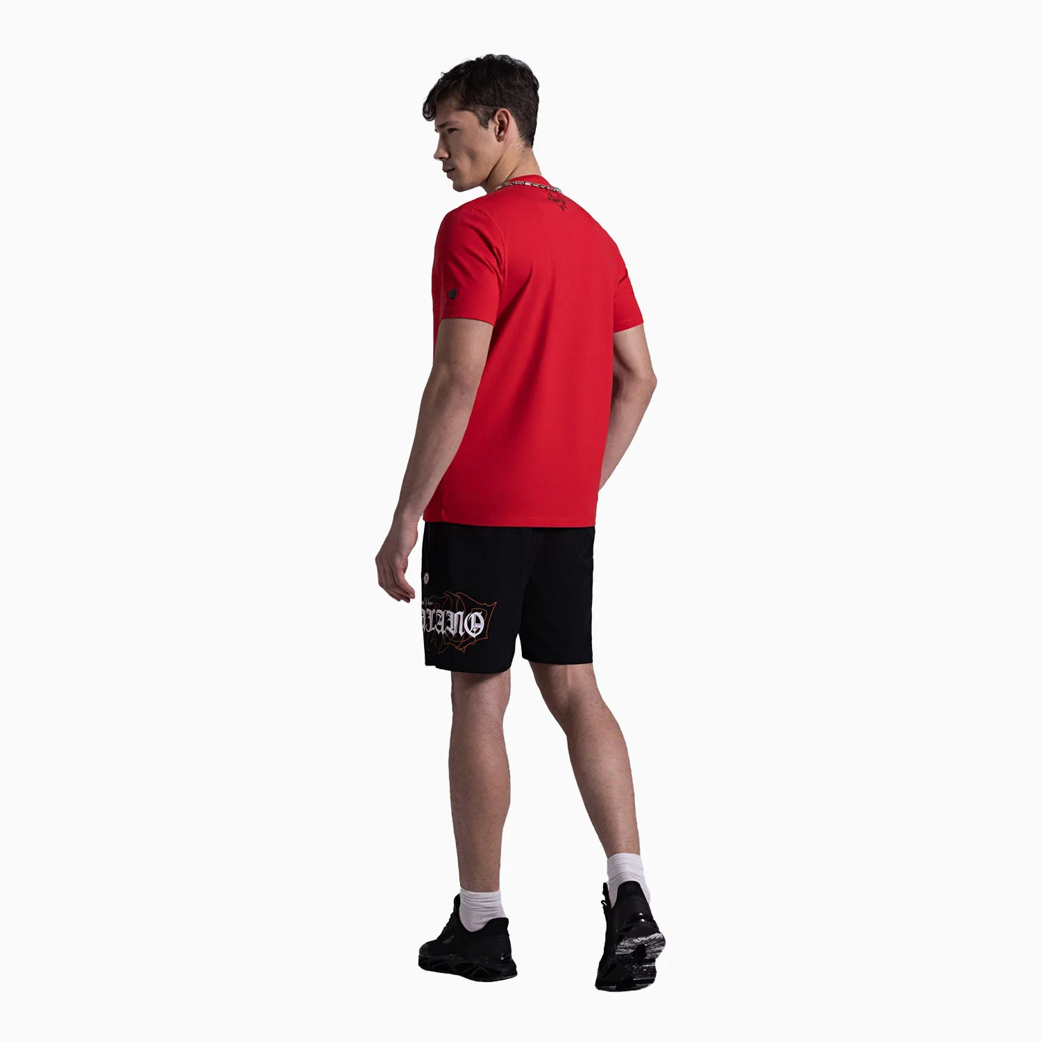 Men's RV Front Big Logo Crew Neck T Shirt - Image 5