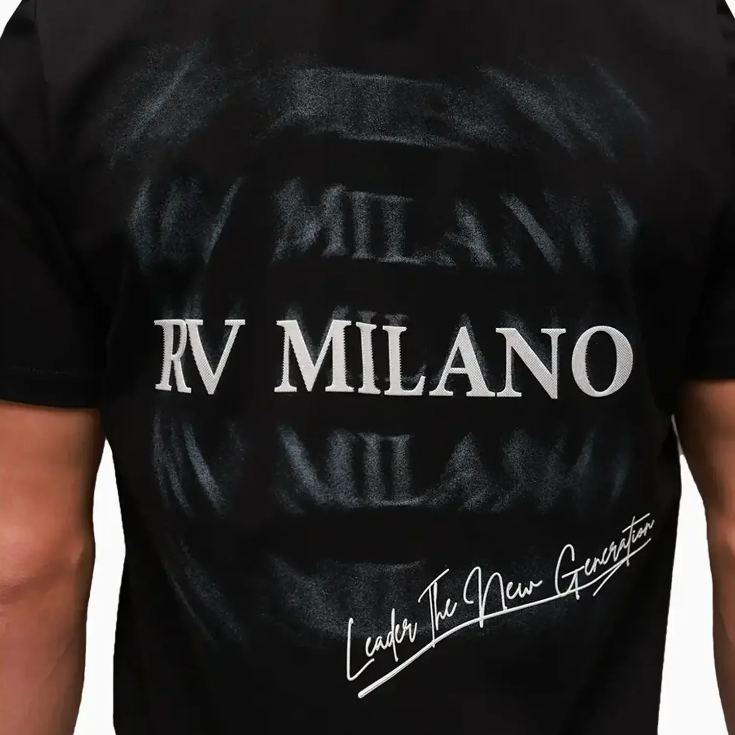 Men's RV Milano Blur Crew Neck T-Shirt - Image 7