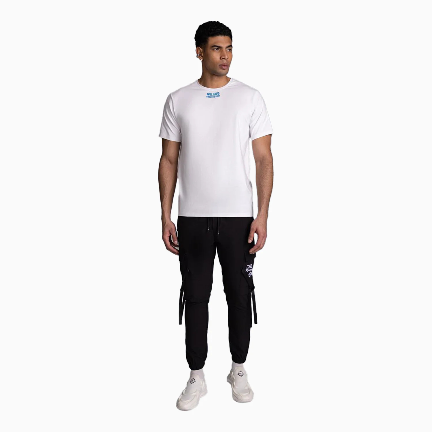 Men's White Milano Bird T-Shirt - Image 3