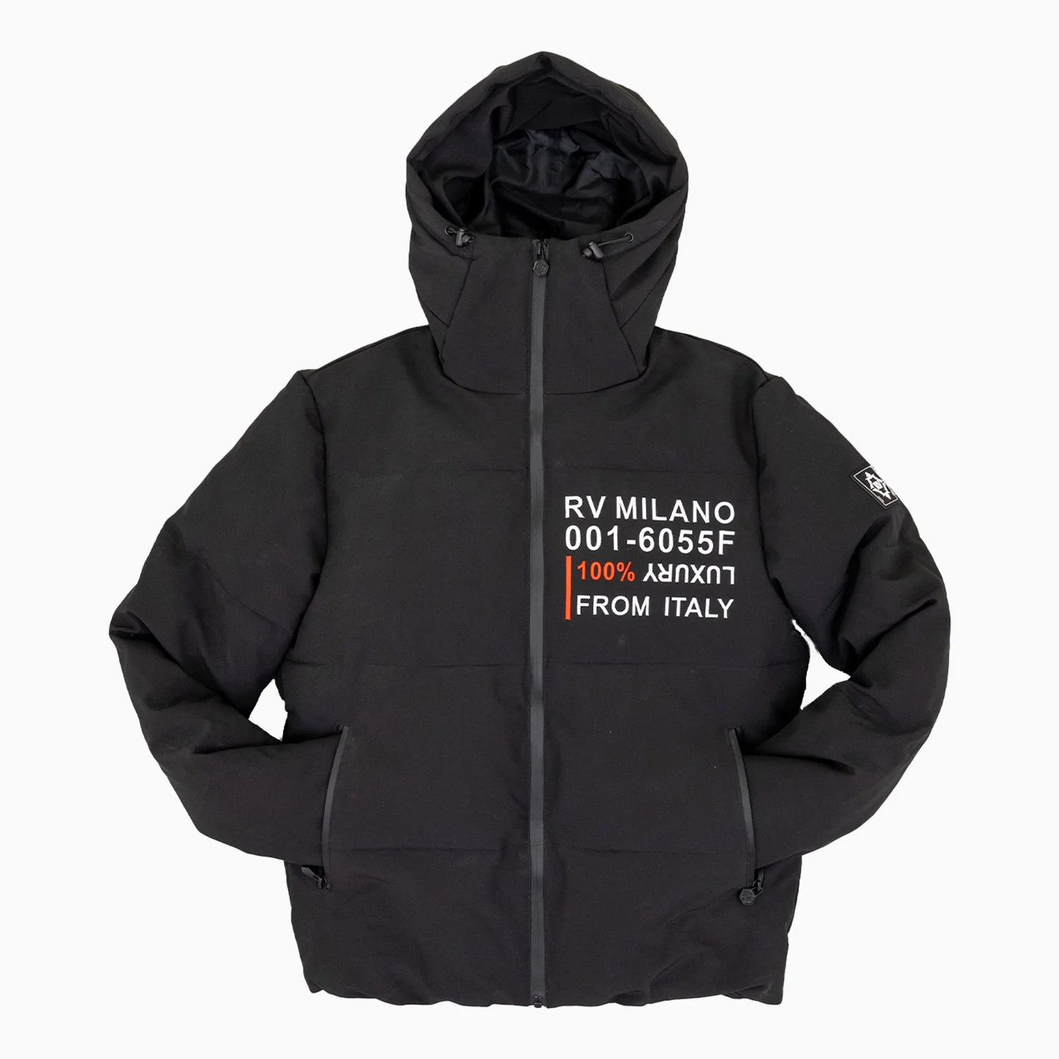 Men's Milano Windbreaker Zip Up Hoodie - Image 5