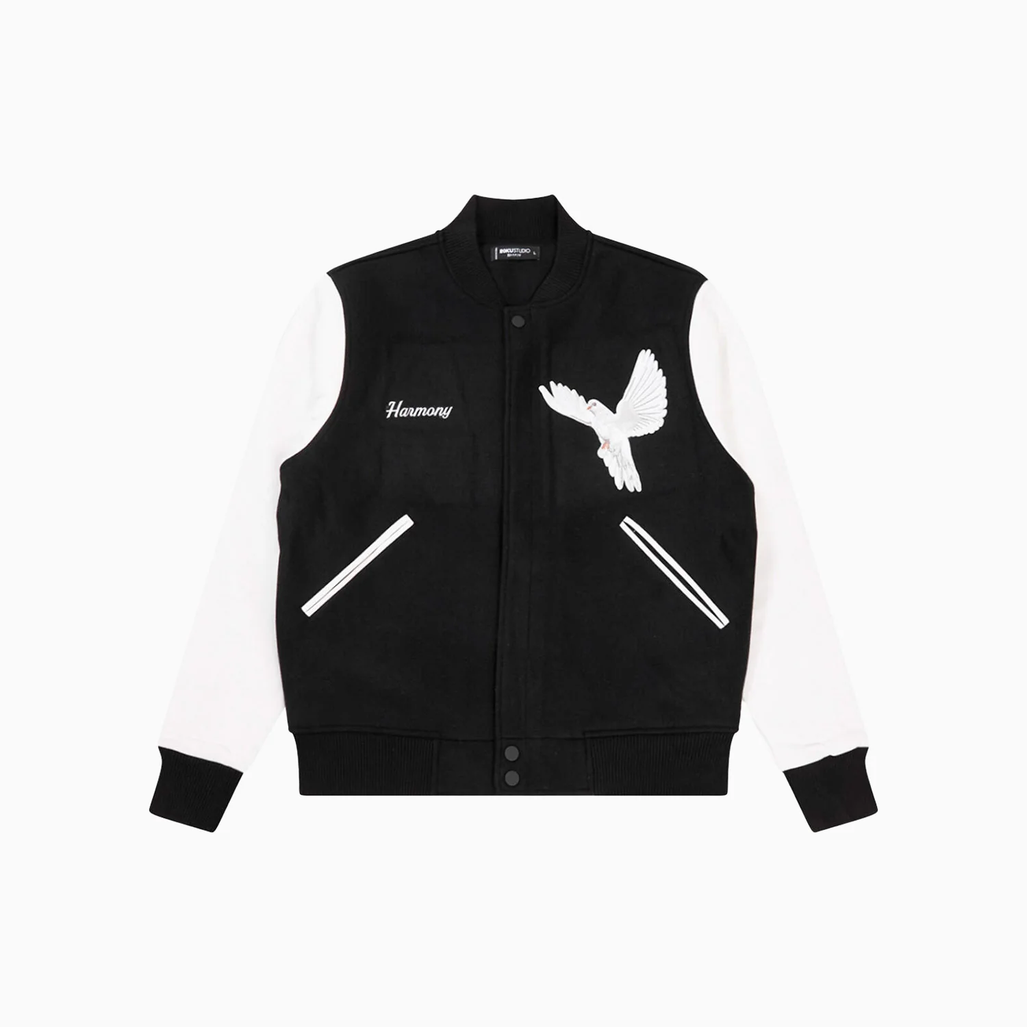 Men's World Harmony Varsity Jacket - Image 2