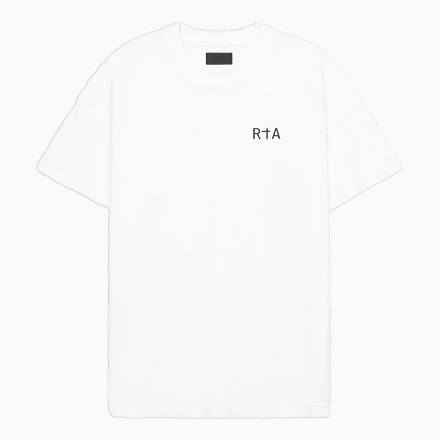 Men's Black Chest Logo T-Shirt - Image 2