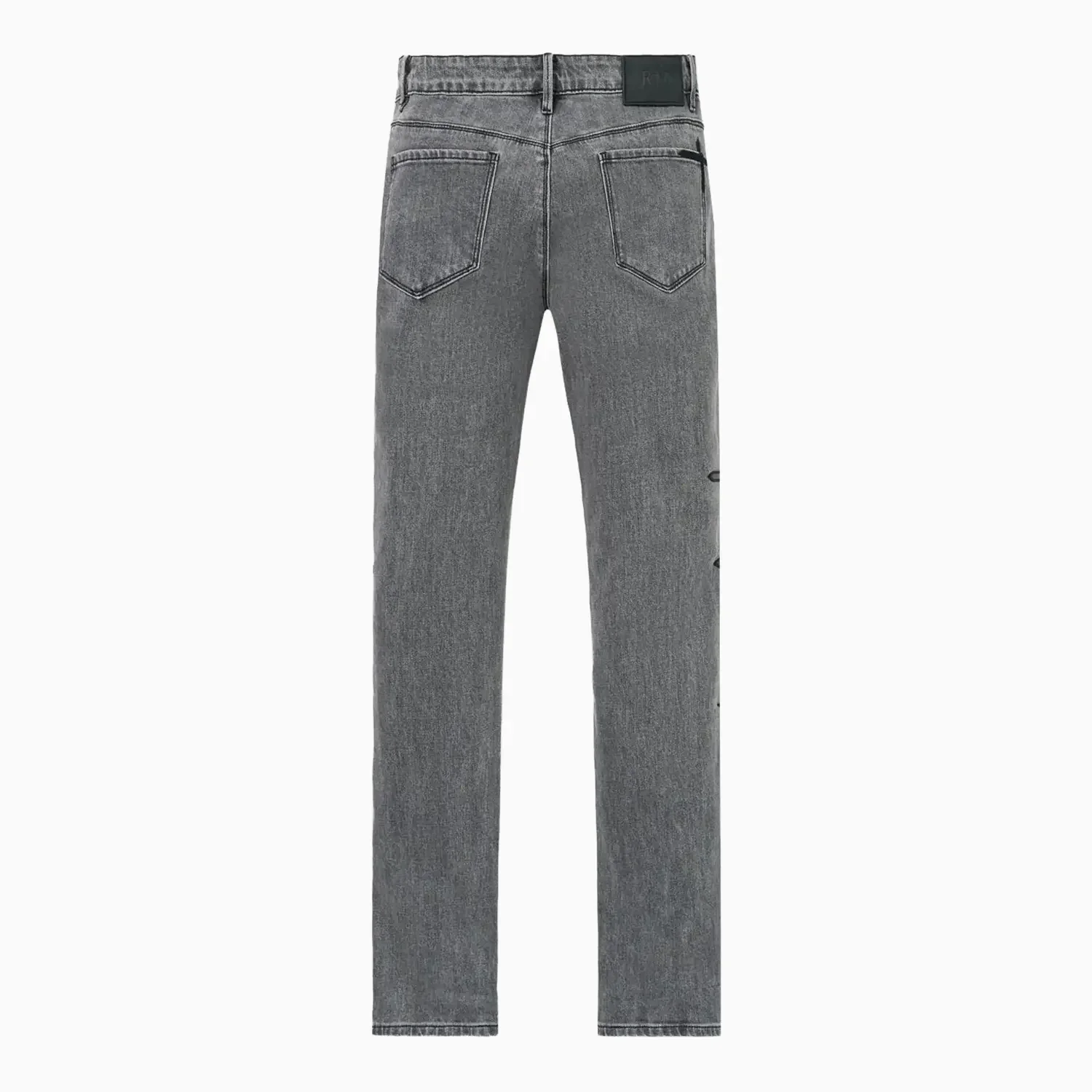 Men's Bryant Cross Patch Denim Jean Pant - Image 2