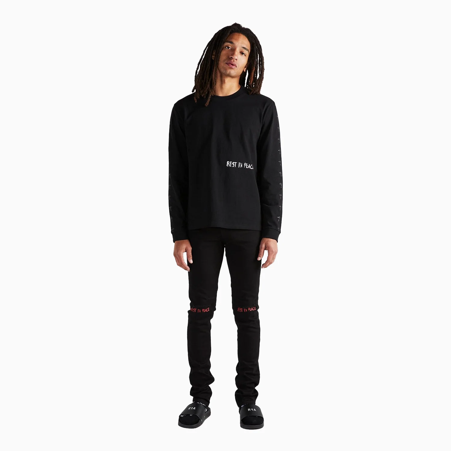Men's Bryant Rest In Peace Skinny Denim Pant - Image 5