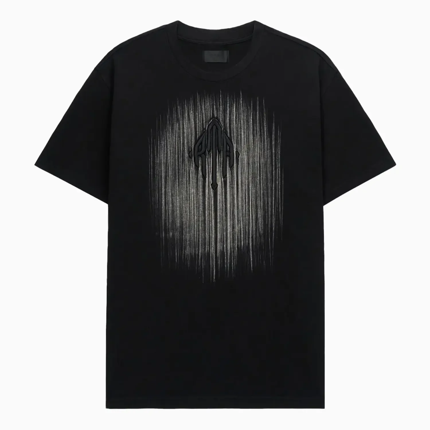 Men's Colin Etched Monogram Crew T-Shirt - Image 2