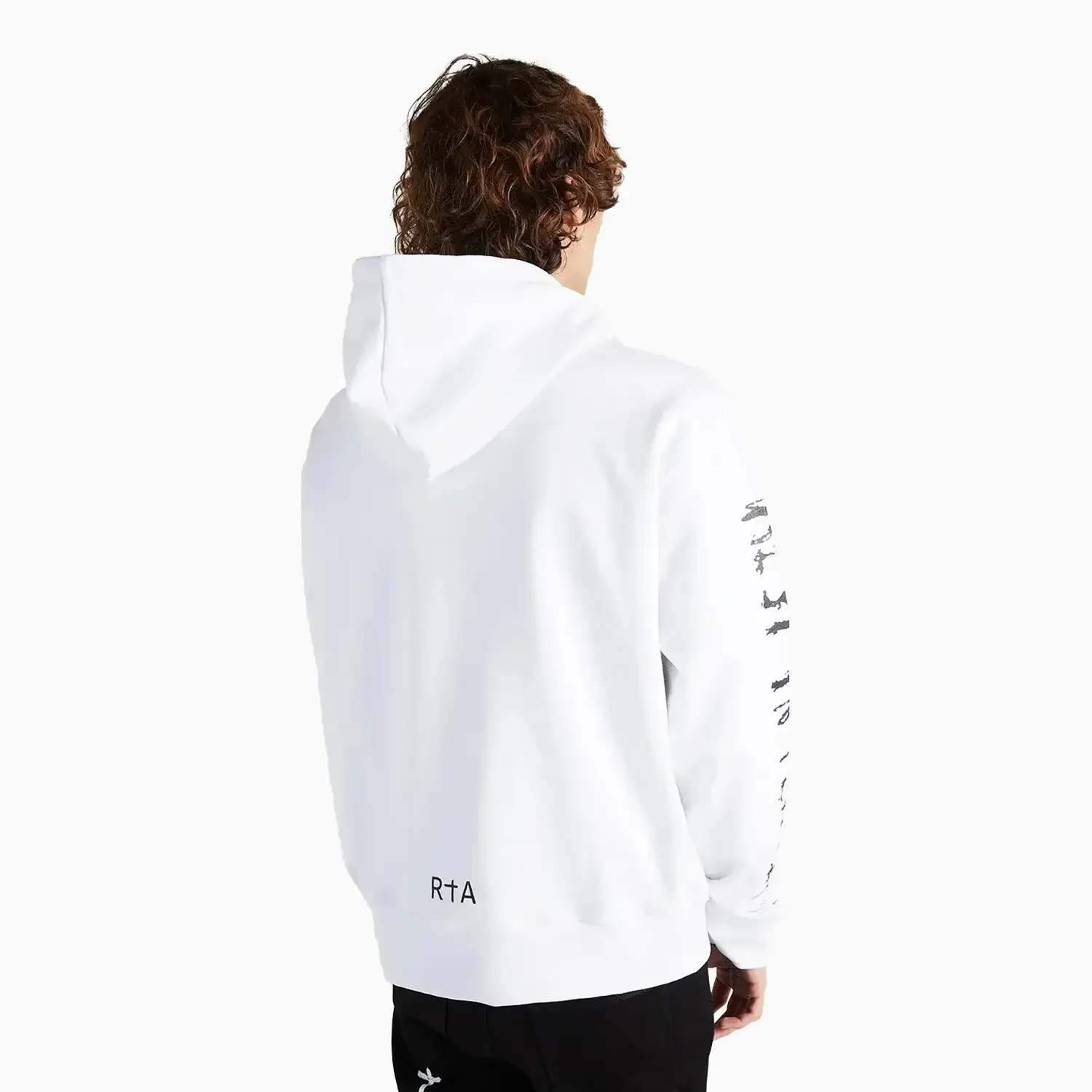 Men's Dion Rest In Peace Pull Over Hoodie - Image 3