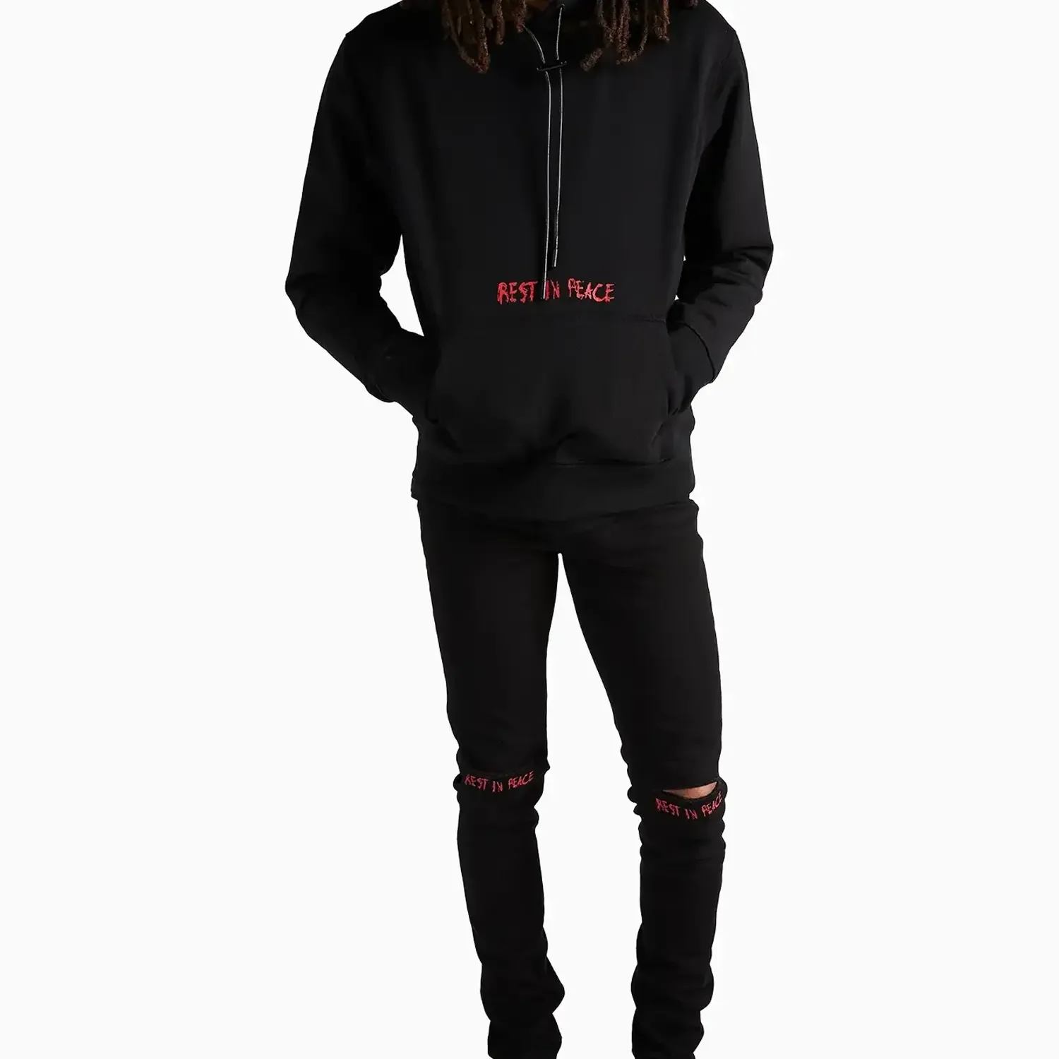 Men's Dion RIP Cross Hoodie - Image 5