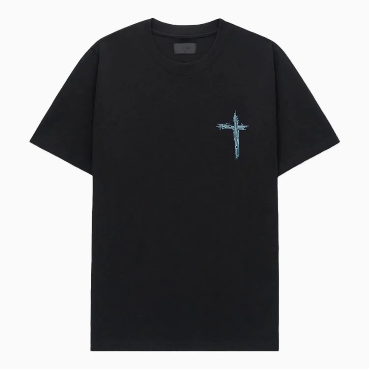 Men's Liam Black Circuit Cross T-Shirt - Image 2