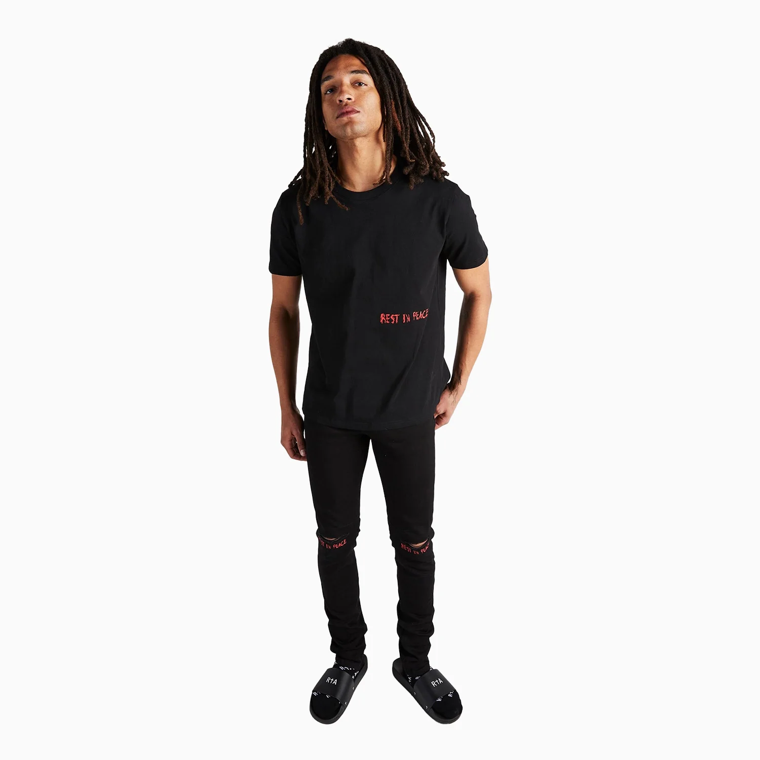 Men's Liam R.I.P. Cross T-Shirt - Image 6