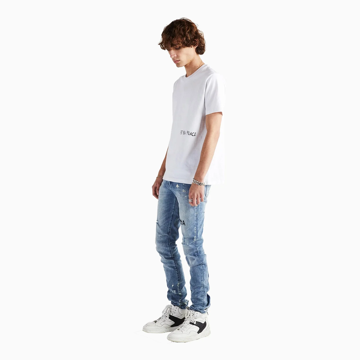 Men's Liam R.I.P. Cross T-Shirt - Image 6