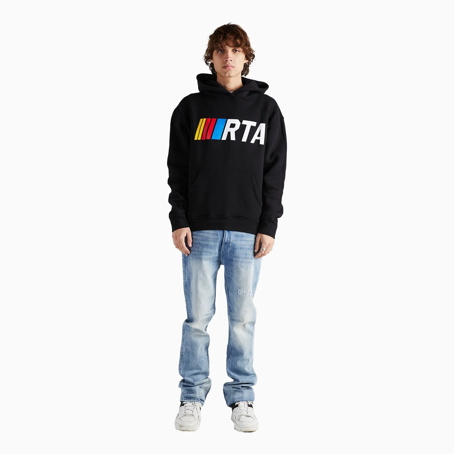 Men's Nash Pull Over Hoodie - Image 5
