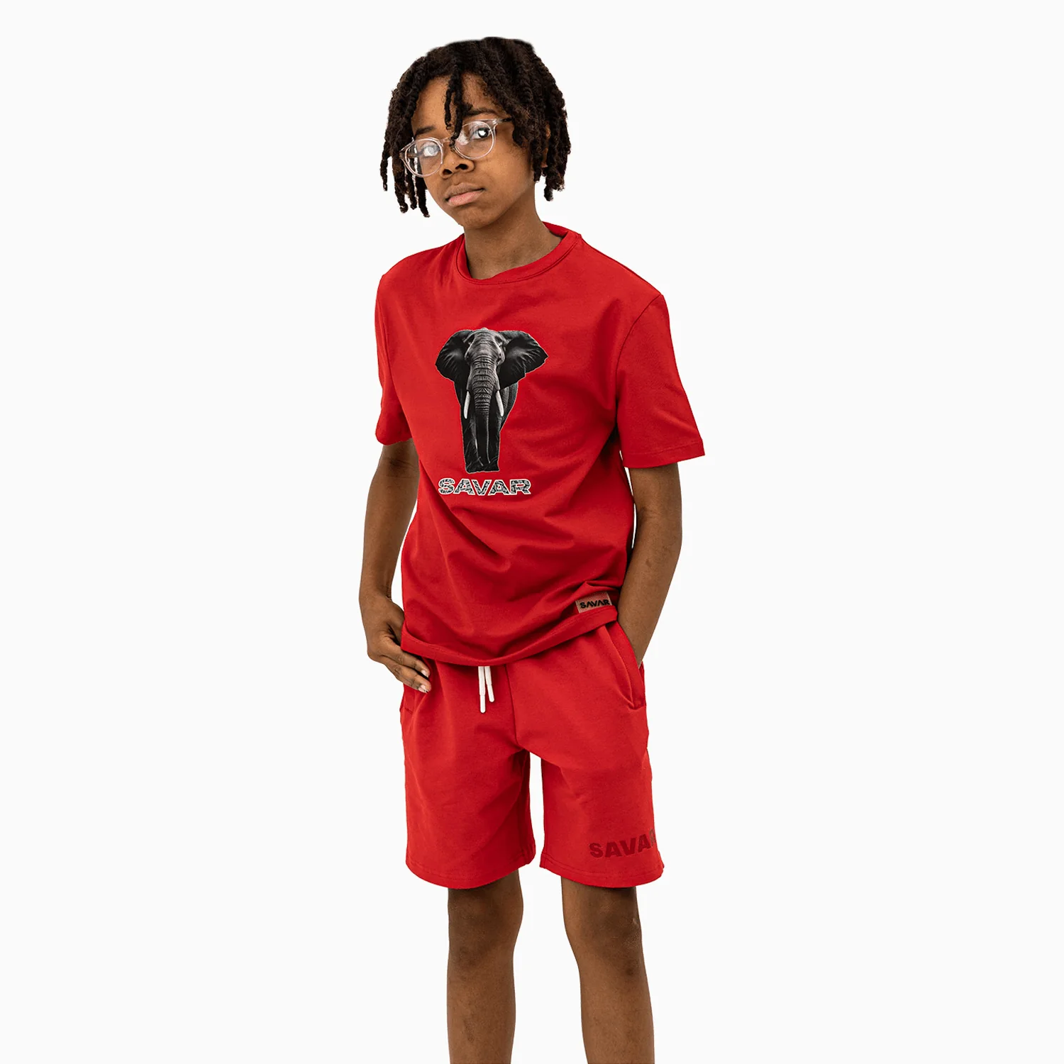 Kid's Elephant Logo Short Sleeve T-Shirt - Image 4