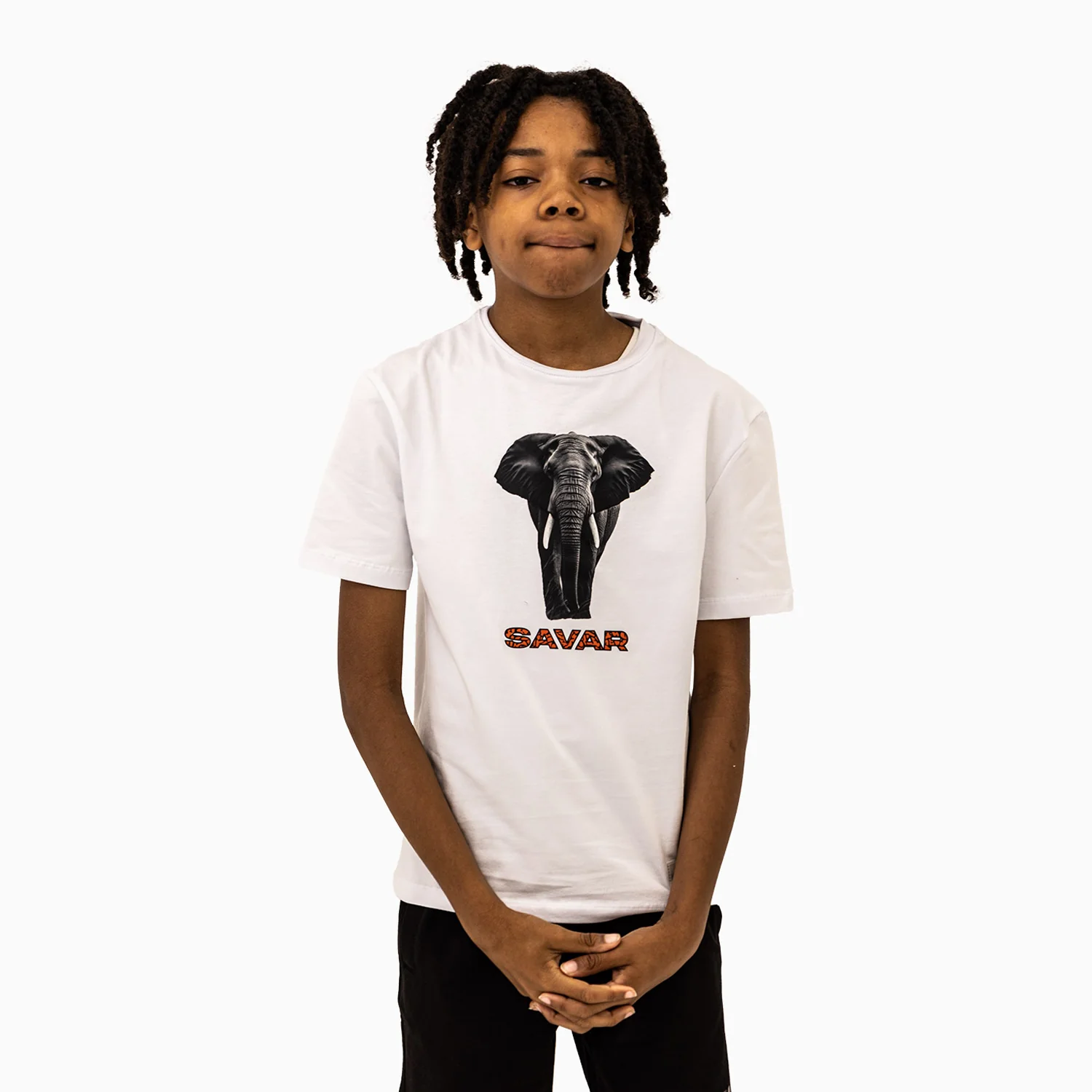 Kid's Elephant Logo Short Sleeve T-Shirt - Image 6