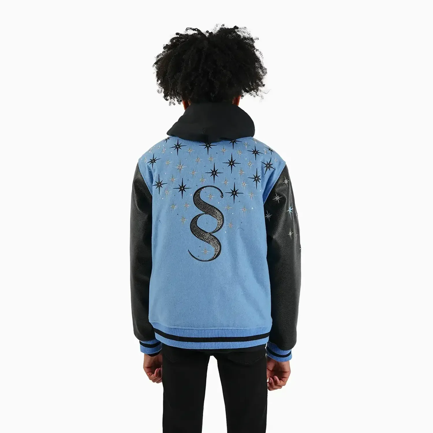 Kid's Starlight Wool Varsity Jacket - Image 2