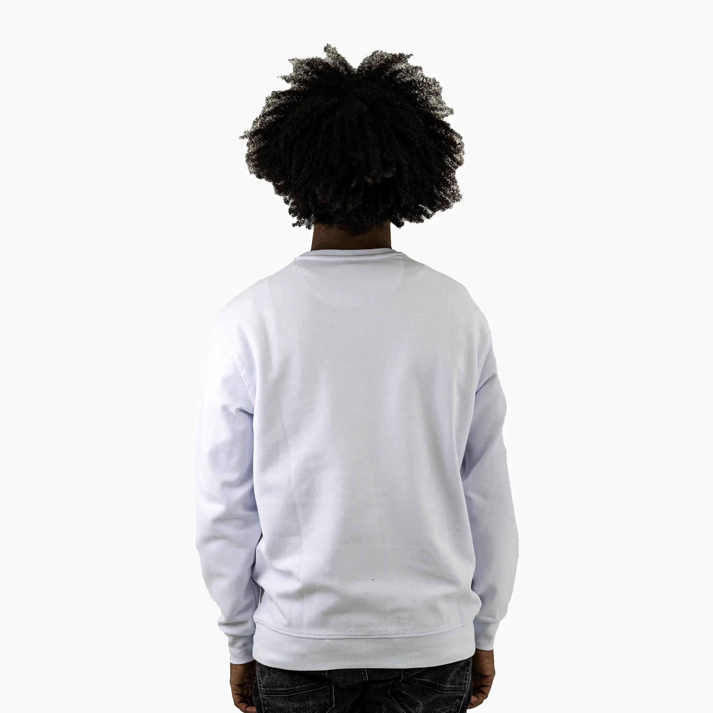 Men's Alligator Print Logo Crew Neck Sweatshirt - Image 2