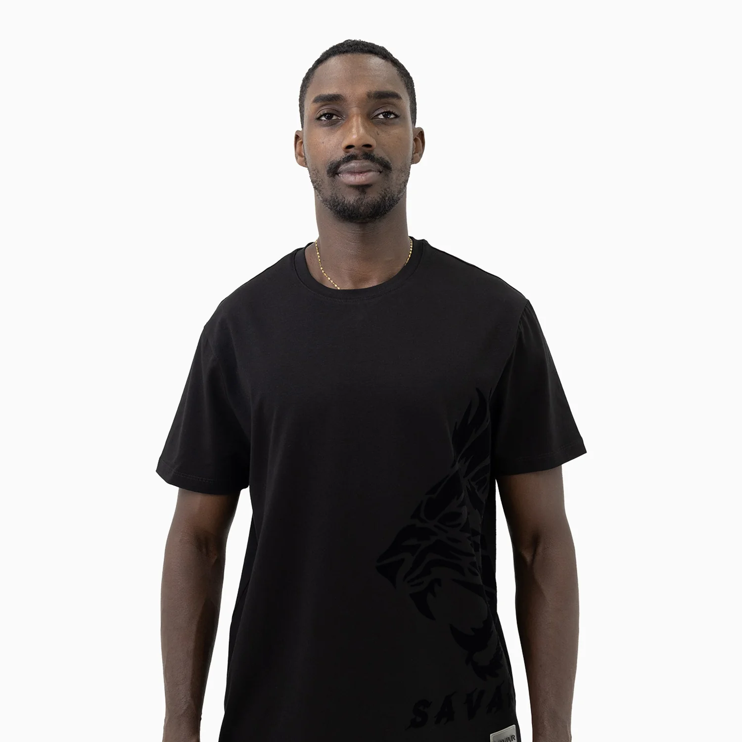Men's Beast Fearless Brave Short Sleeve T-Shirt - Image 4
