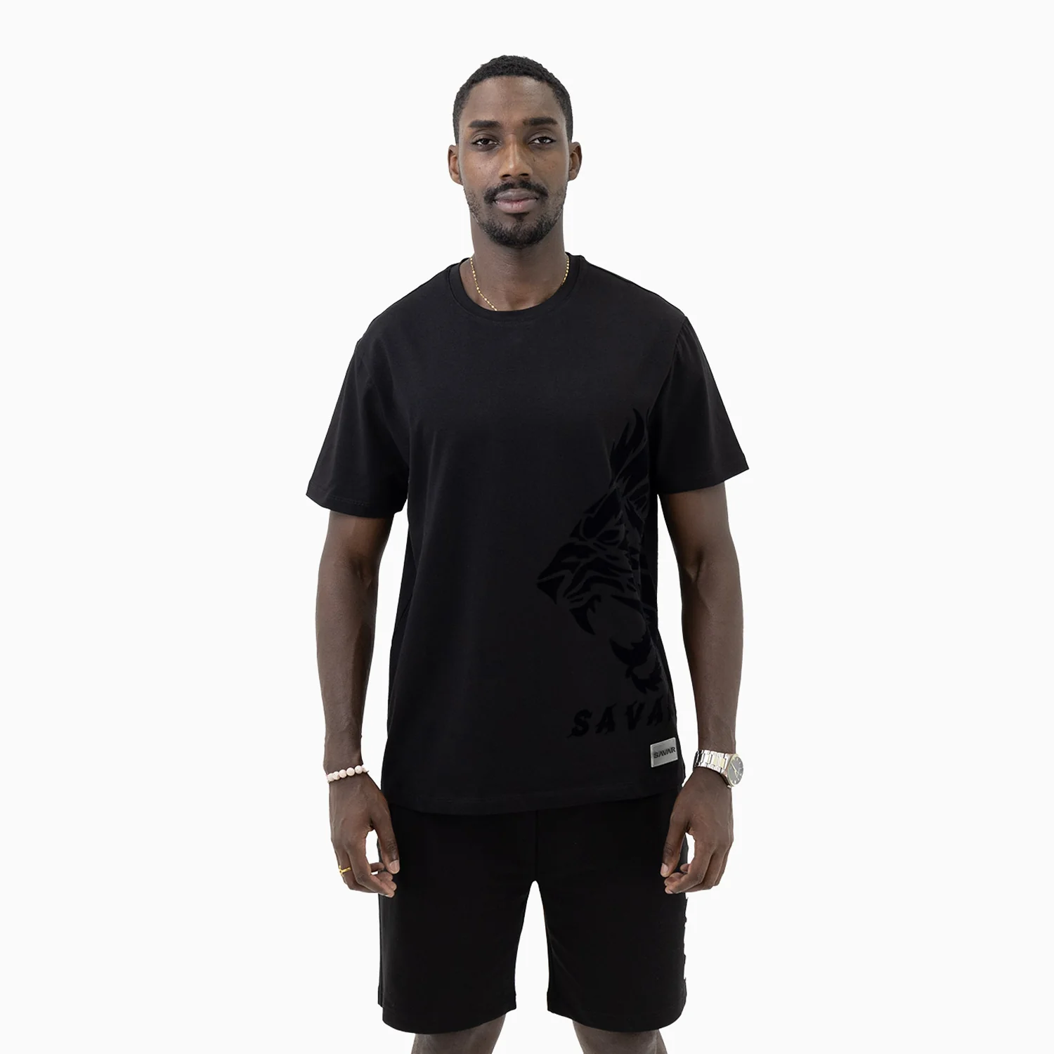 Men's Beast Fearless Brave Short Sleeve T-Shirt - Image 7