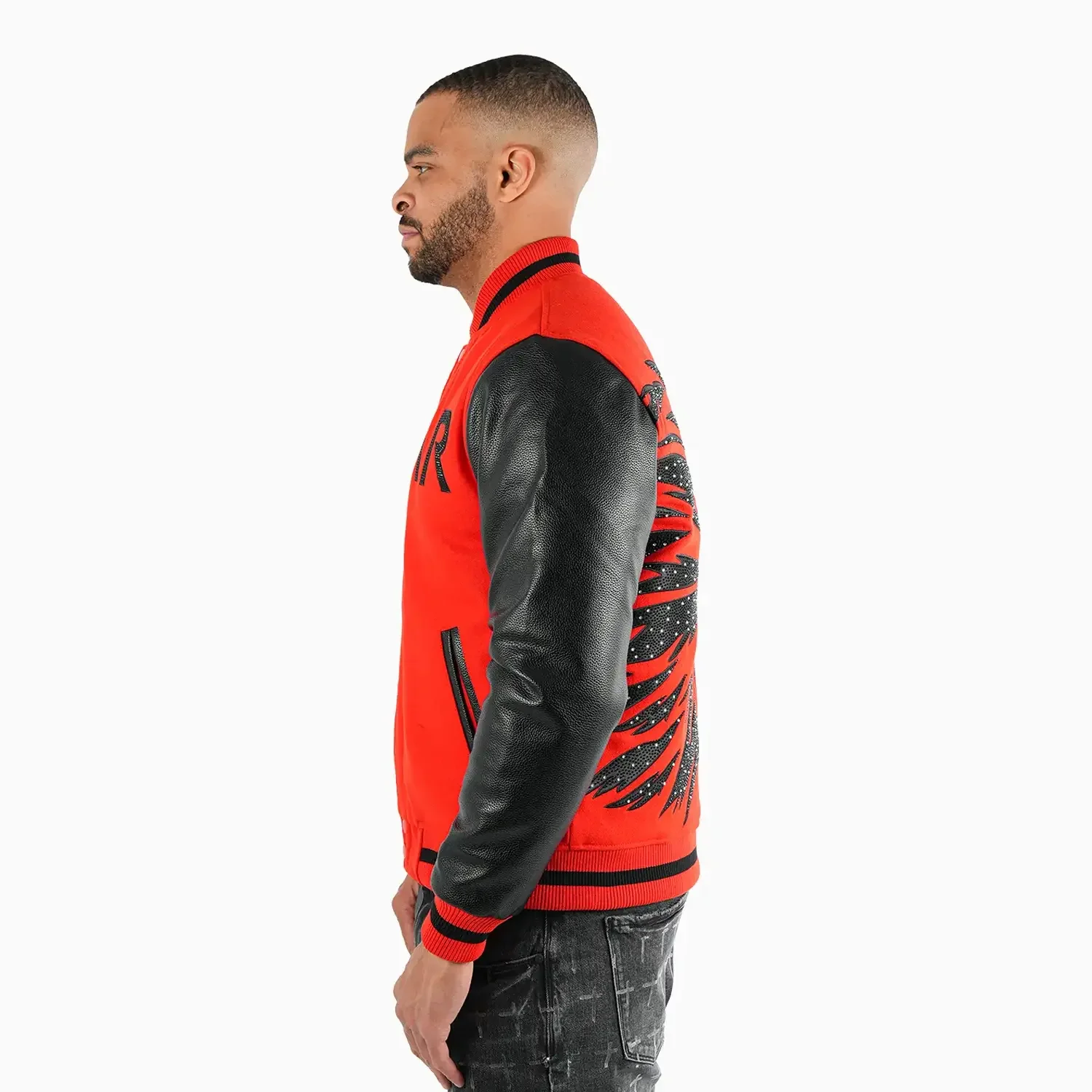 Men's Beast Wool Varsity Jacket - Image 3