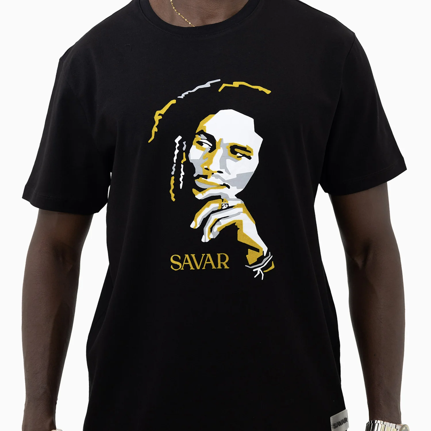 Men's Bob Marley Graphic Short Sleeve T-Shirt - Image 6