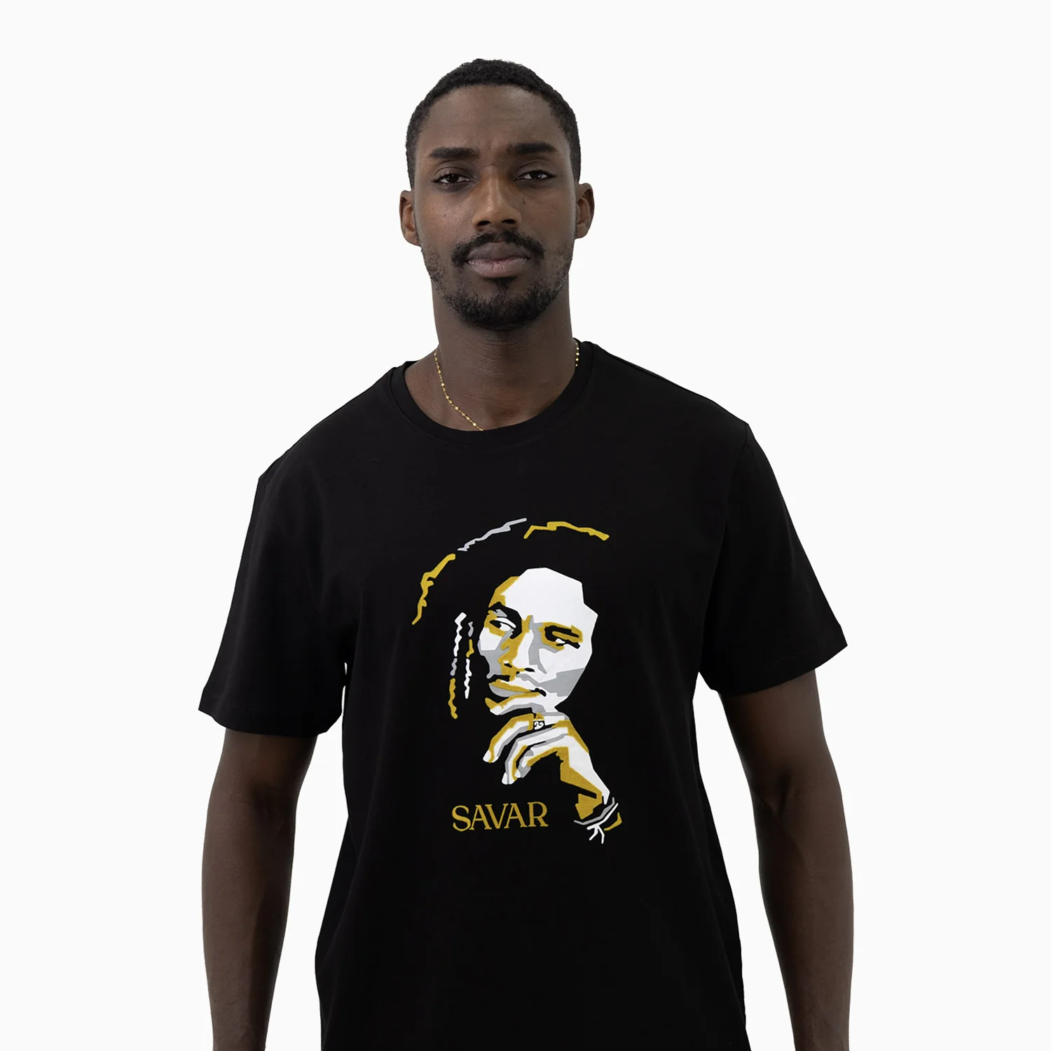 Men's Bob Marley Graphic Short Sleeve T-Shirt - Image 7