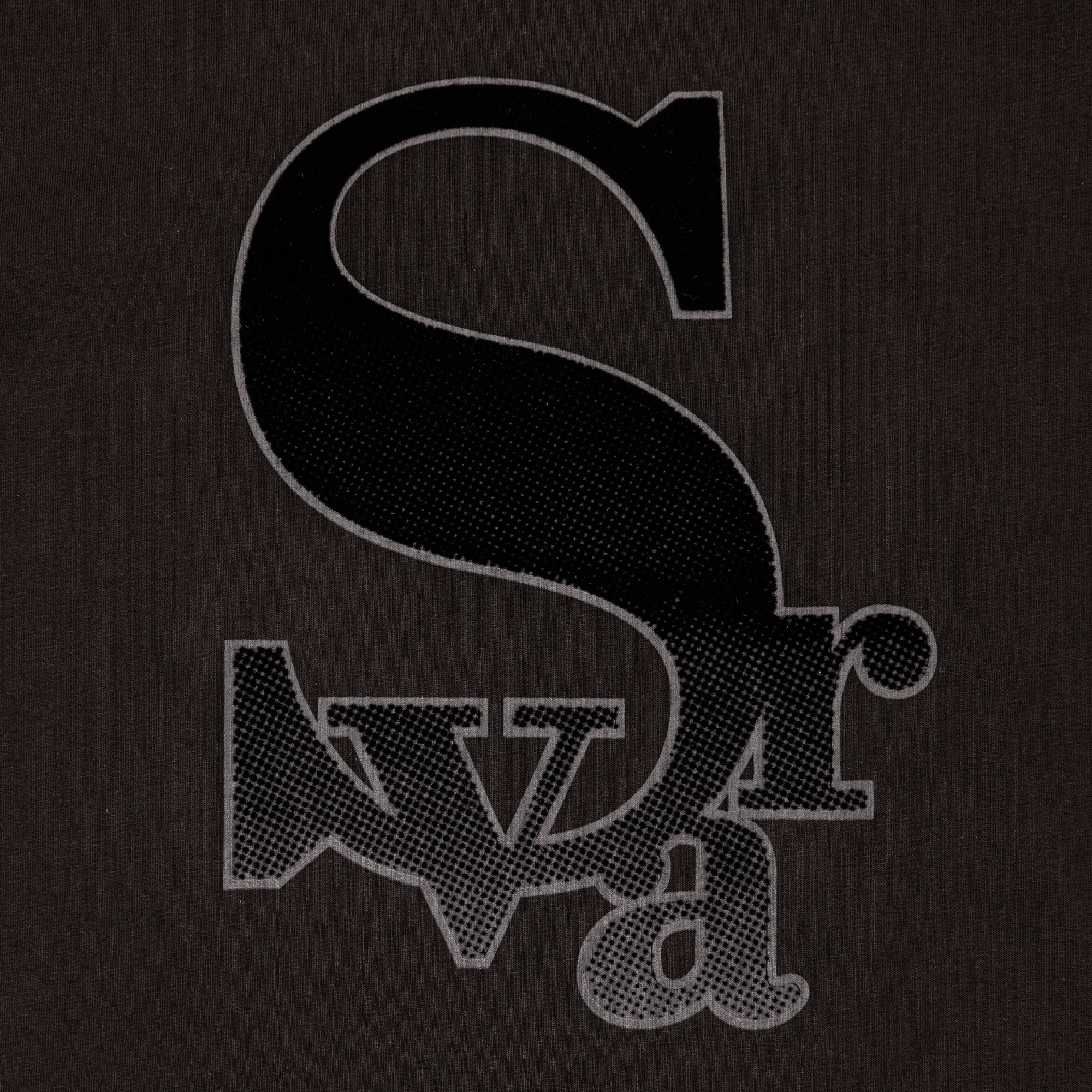 Men's Chenille Patch Short Sleeve T-Shirt - Image 6