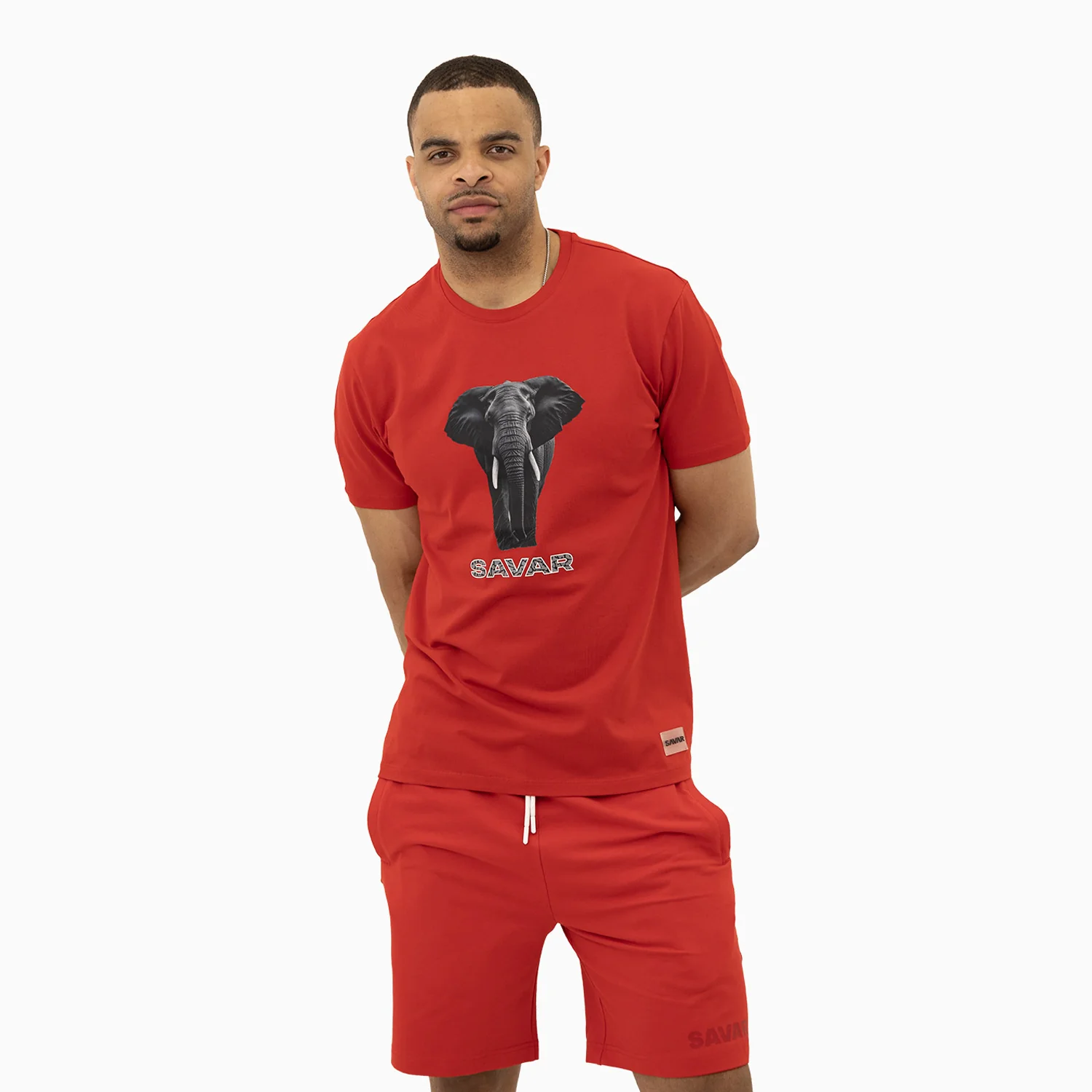 Men's Elephant Logo Short Sleeve T-Shirt - Image 3