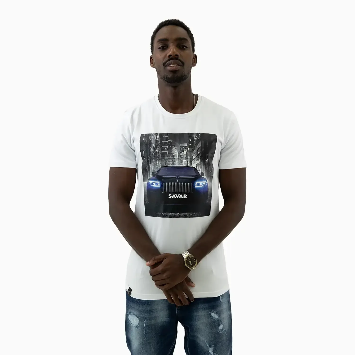 Men's Rolls Royce Digital Print T Shirt - Image 10