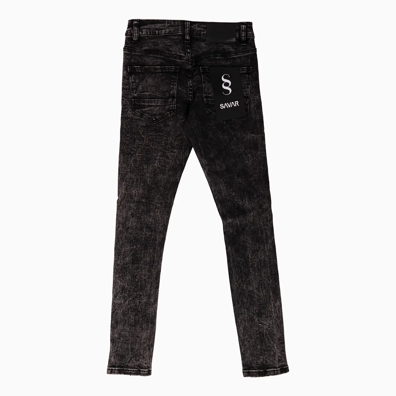Men's Savar Rips Washed Jeans Pant - Image 2