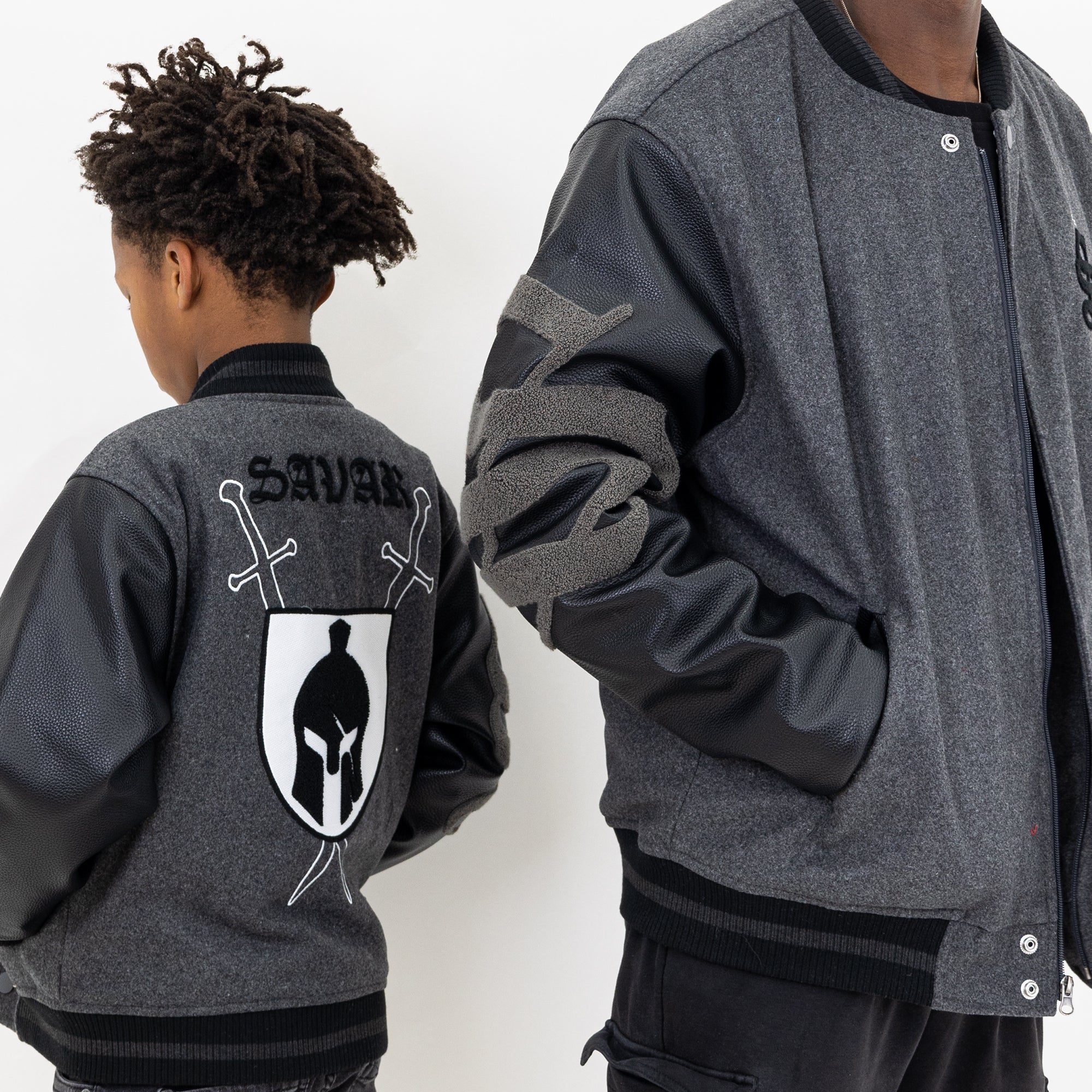 Men's Shield Wool Varsity Jacket - Image 5