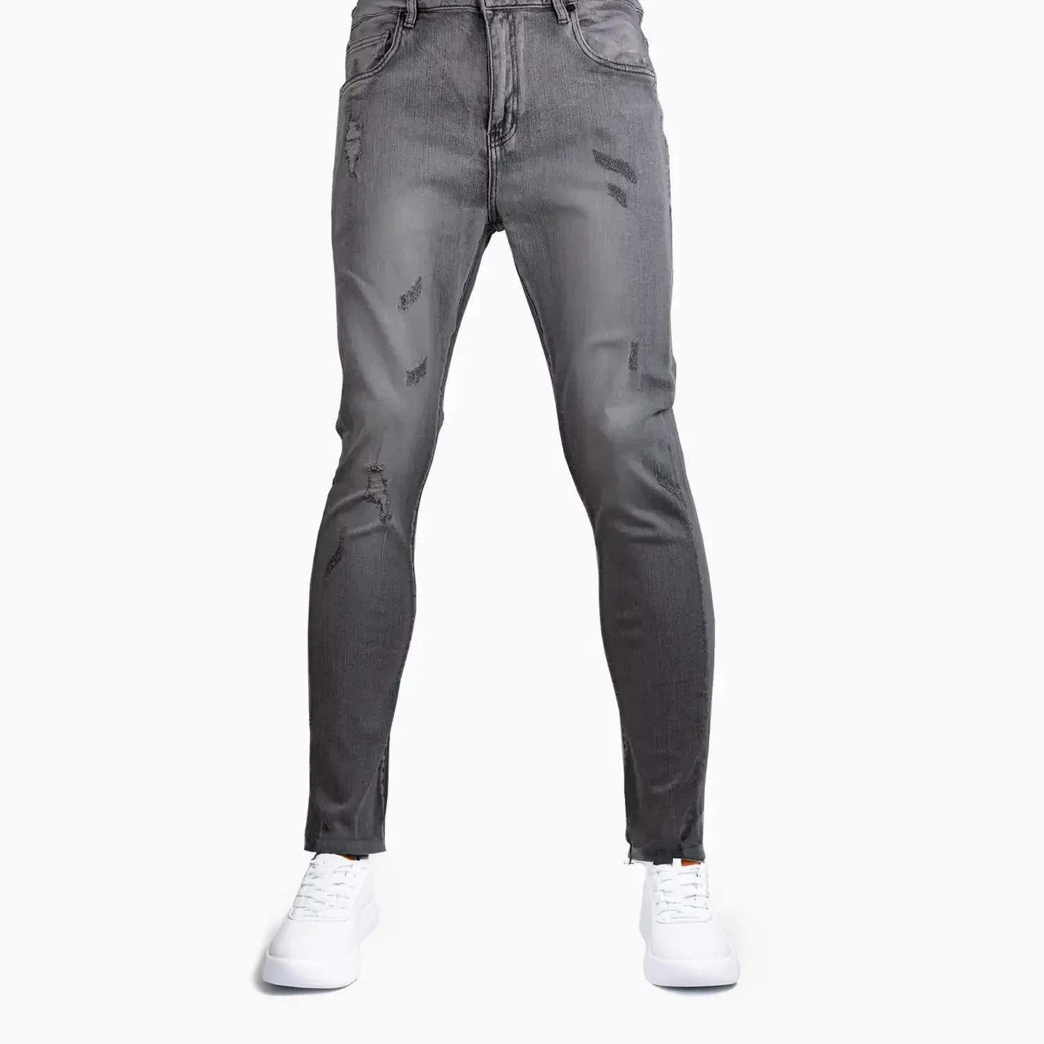 Men's Slim Fit Rips Jeans Pant