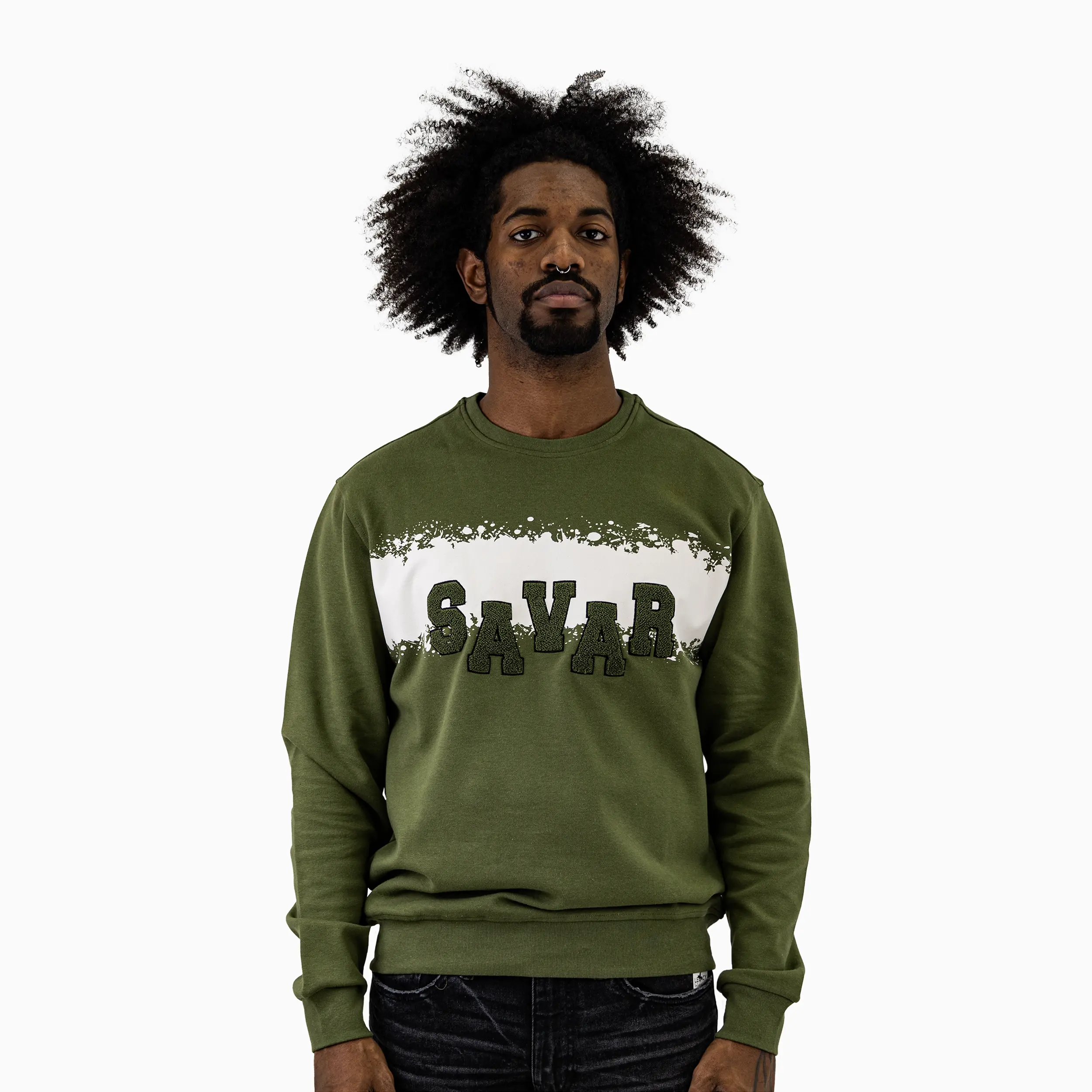 Men's Splash Crew Neck Sweatshirt