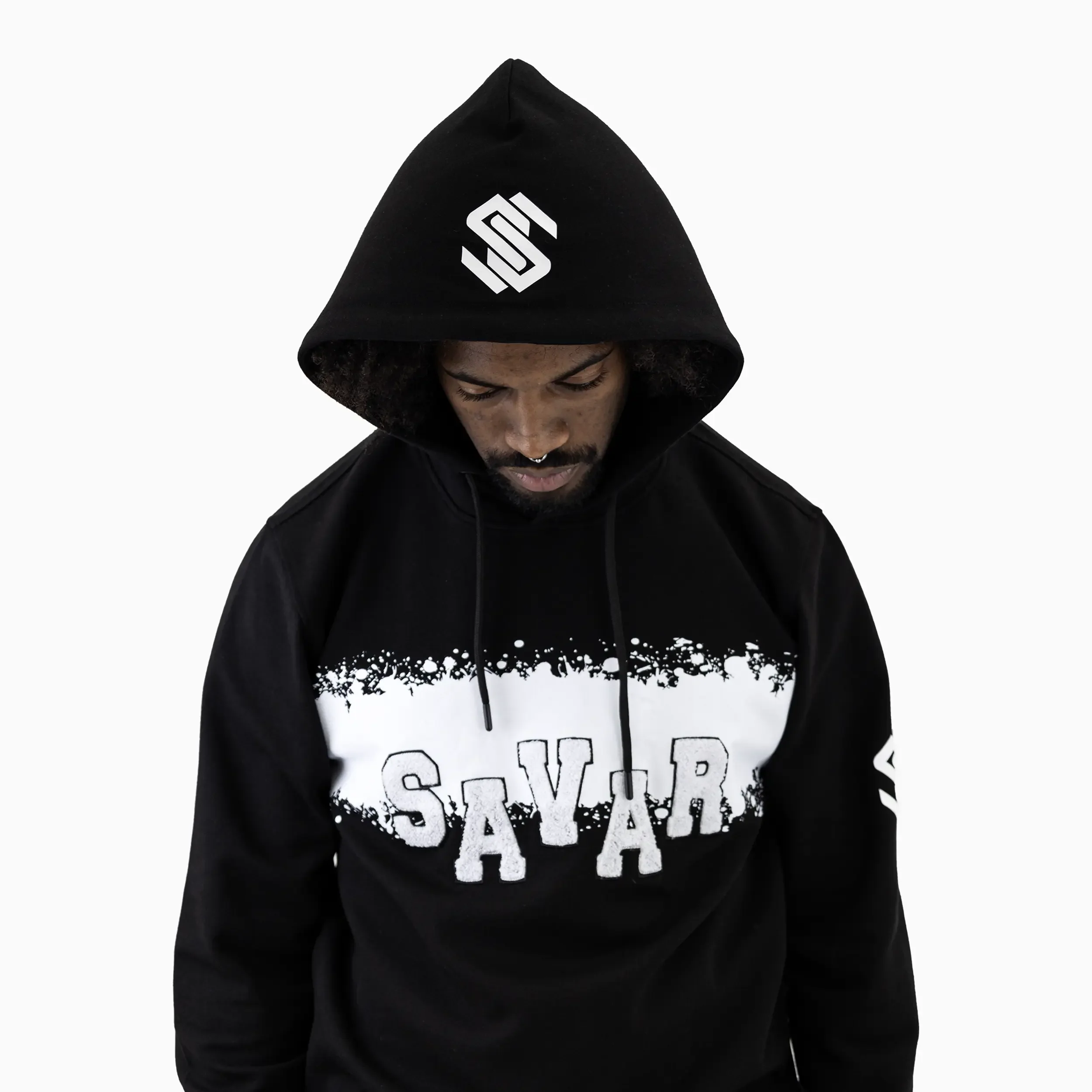 Men's Splash Pull Over Hoodie - Image 3