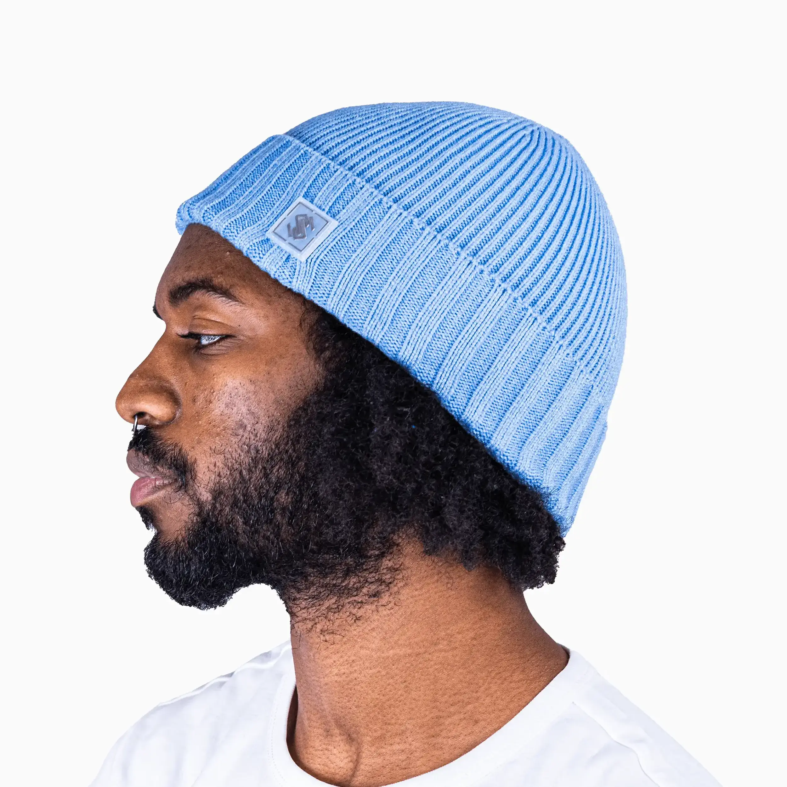 Savar Ribbed Cuff Beanie Hat - Image 4